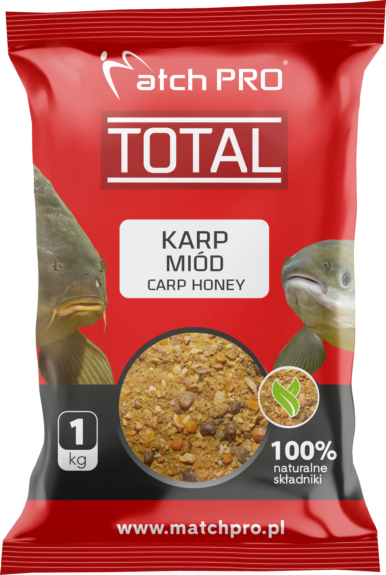 TOTAL KARP MIÓD Zanęta MatchPro 1kg