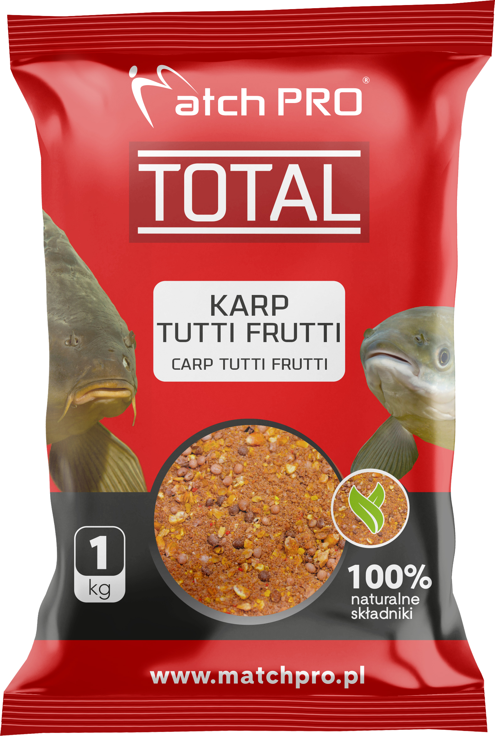 TOTAL KARP TUTTI FRUTTI Zanęta MatchPro 1kg