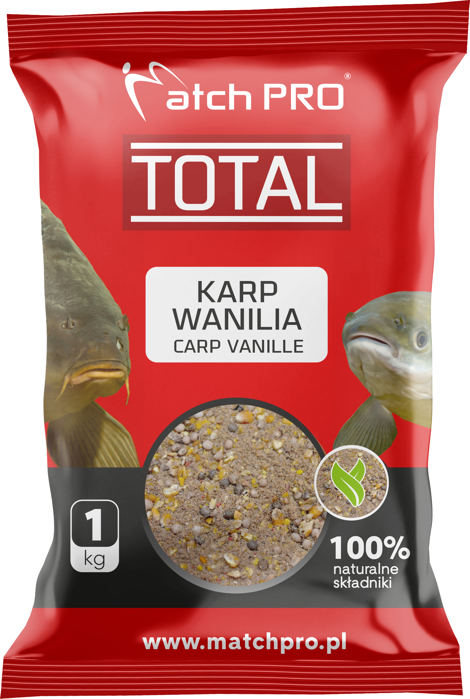 TOTAL KARP WANILIA Zanęta MatchPro 1kg