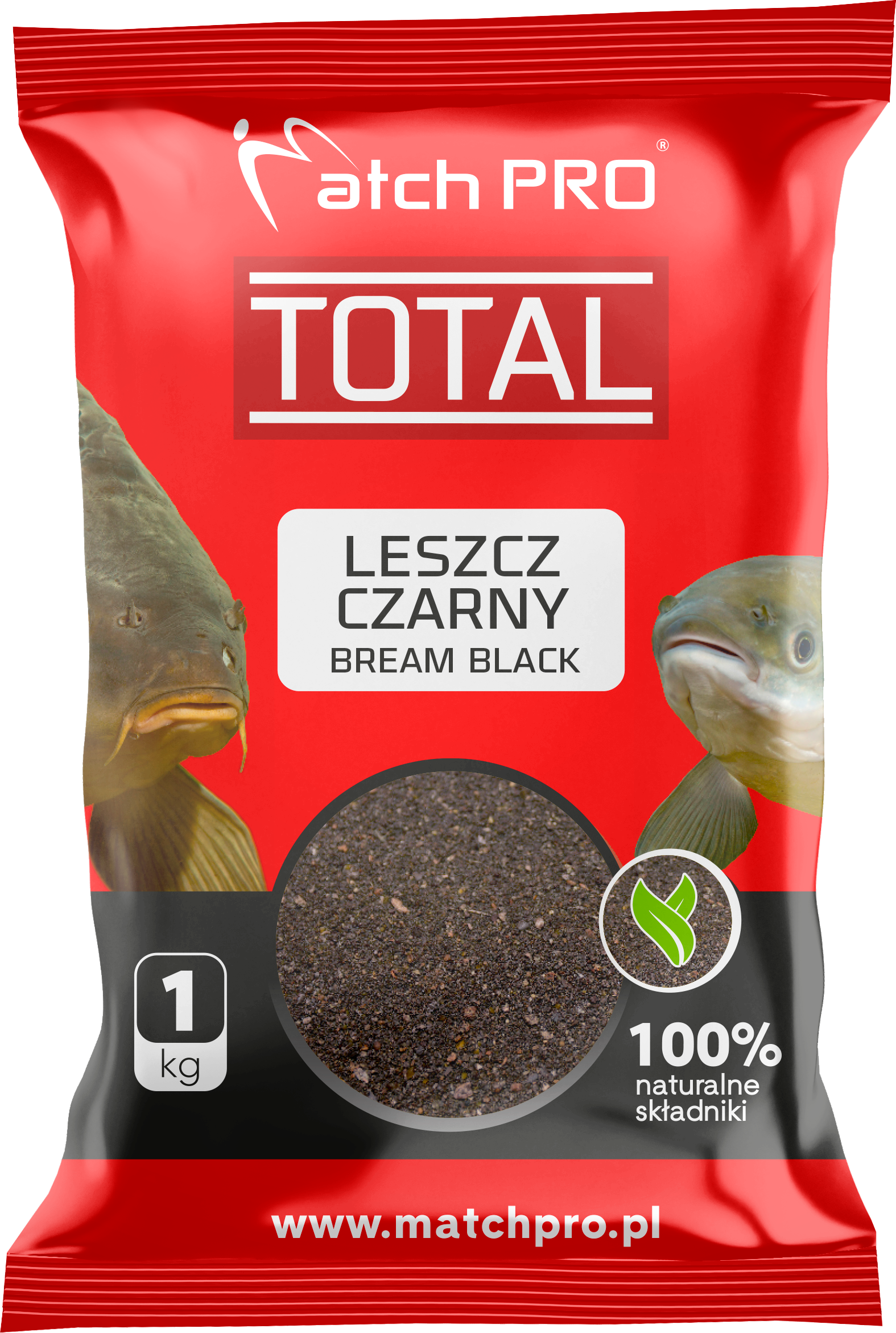 TOTAL LESZCZ CZARNY Zanęta MatchPro 1kg