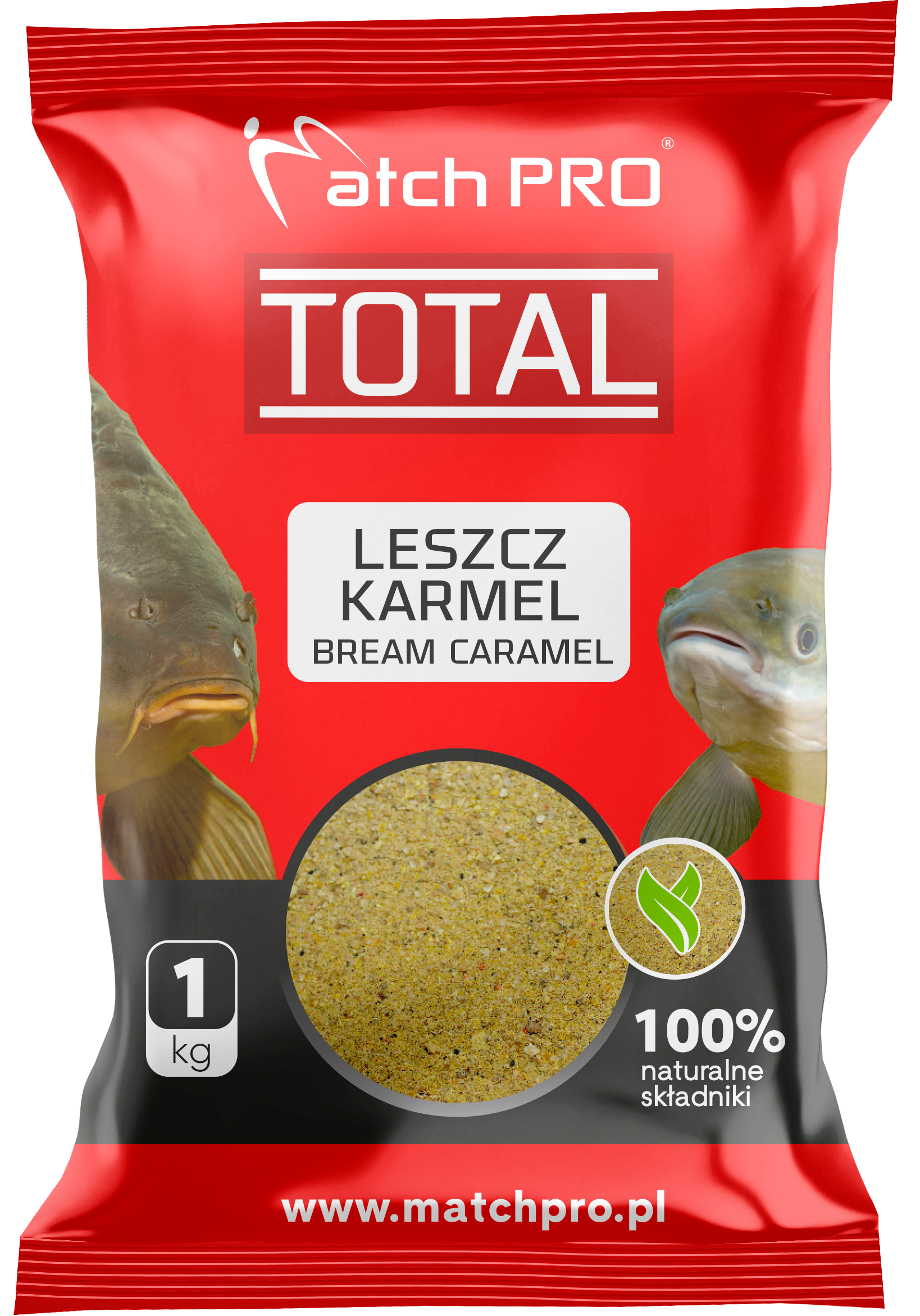 TOTAL LESZCZ KARMEL Zanęta MatchPro 1kg