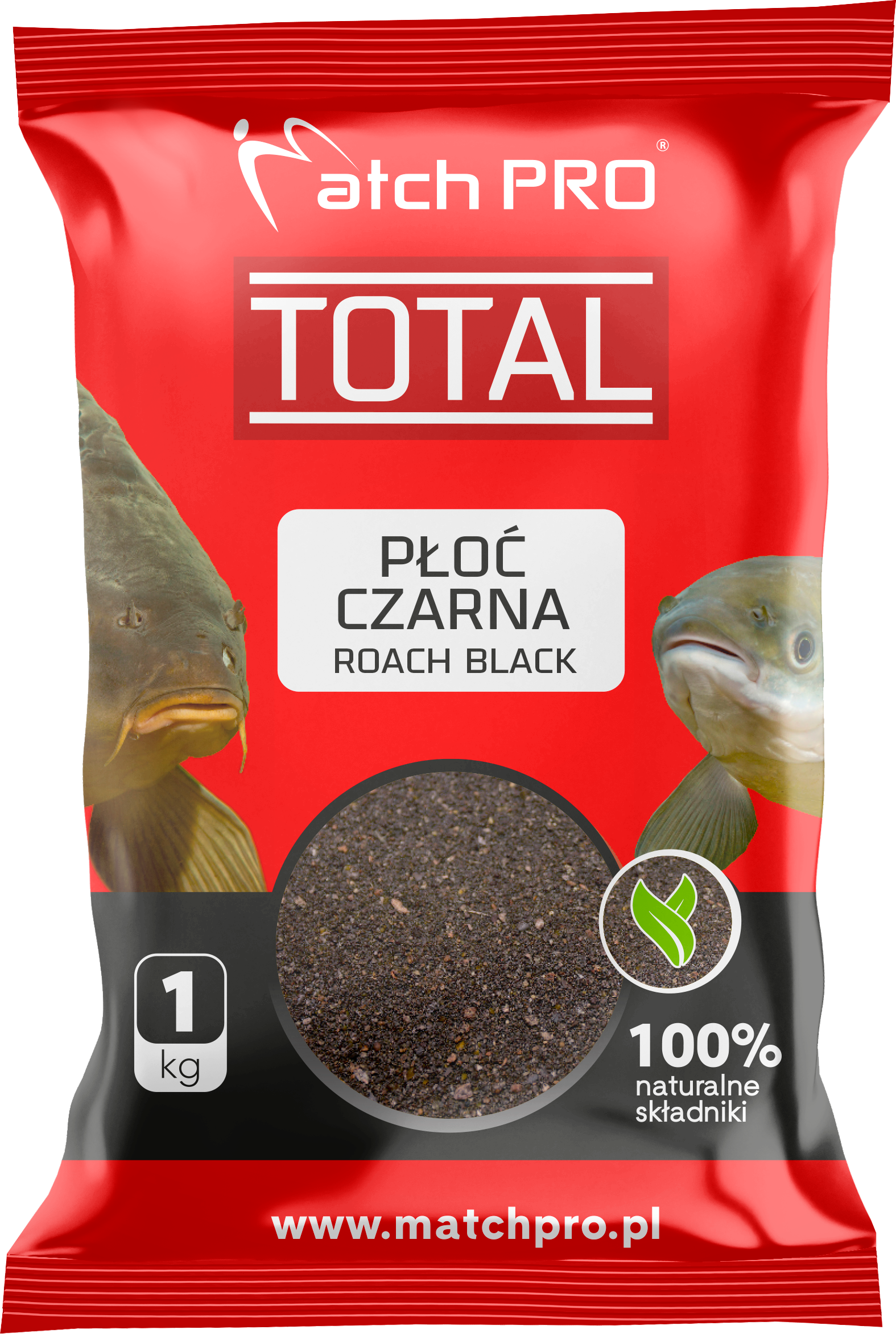 TOTAL PŁOĆ CZARNA Zanęta MatchPro 1kg