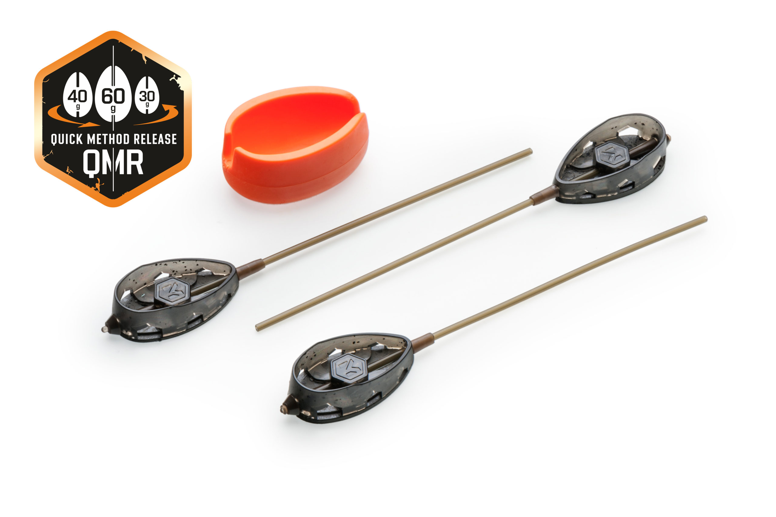 Mivardi – Method Feeder set QMR Flat L long (30g + 40g + 50g + mould)