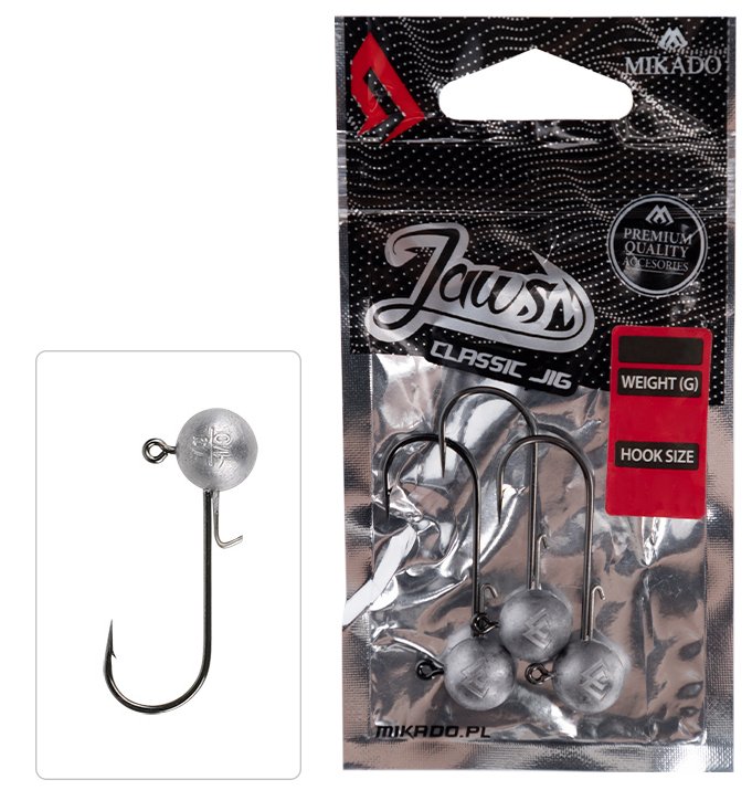 Mikado-GLOWKA-JIGOWA-JAWS-CLASSIC-12g-60-BN-op.3szt