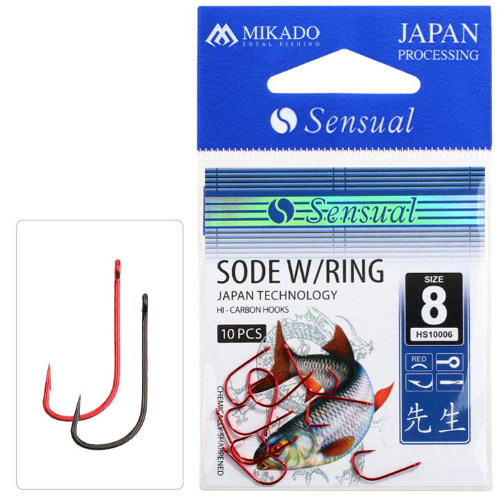 Mikado-HACZYK-SENSUAL-SODE-WRING-nr-8-RED-op.10szt-2