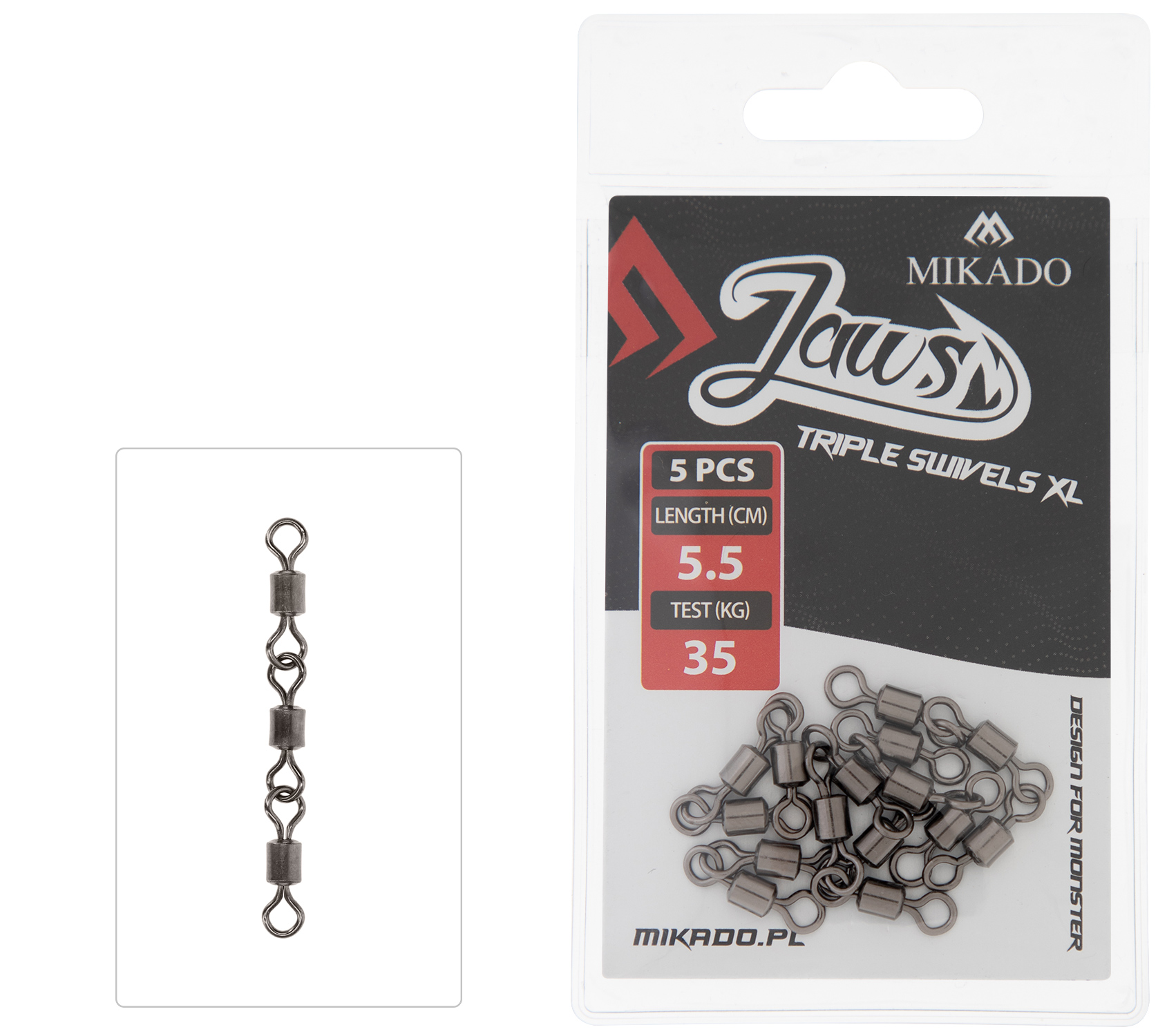 Mikado-KRETLIK-JAWS-TRIPLE-SWIVELS-XL-35kg-op.5szt-1