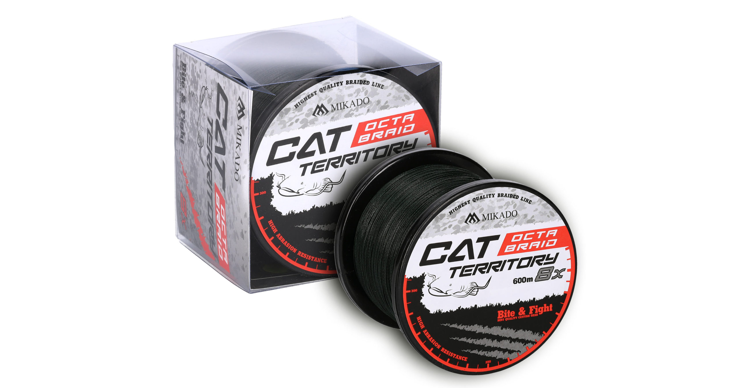 Mikado – PLECIONKA – CAT TERRITORY OCTA BRAID – 0.50mm/53.3kg/600m – ZIELONA – op.1szp.