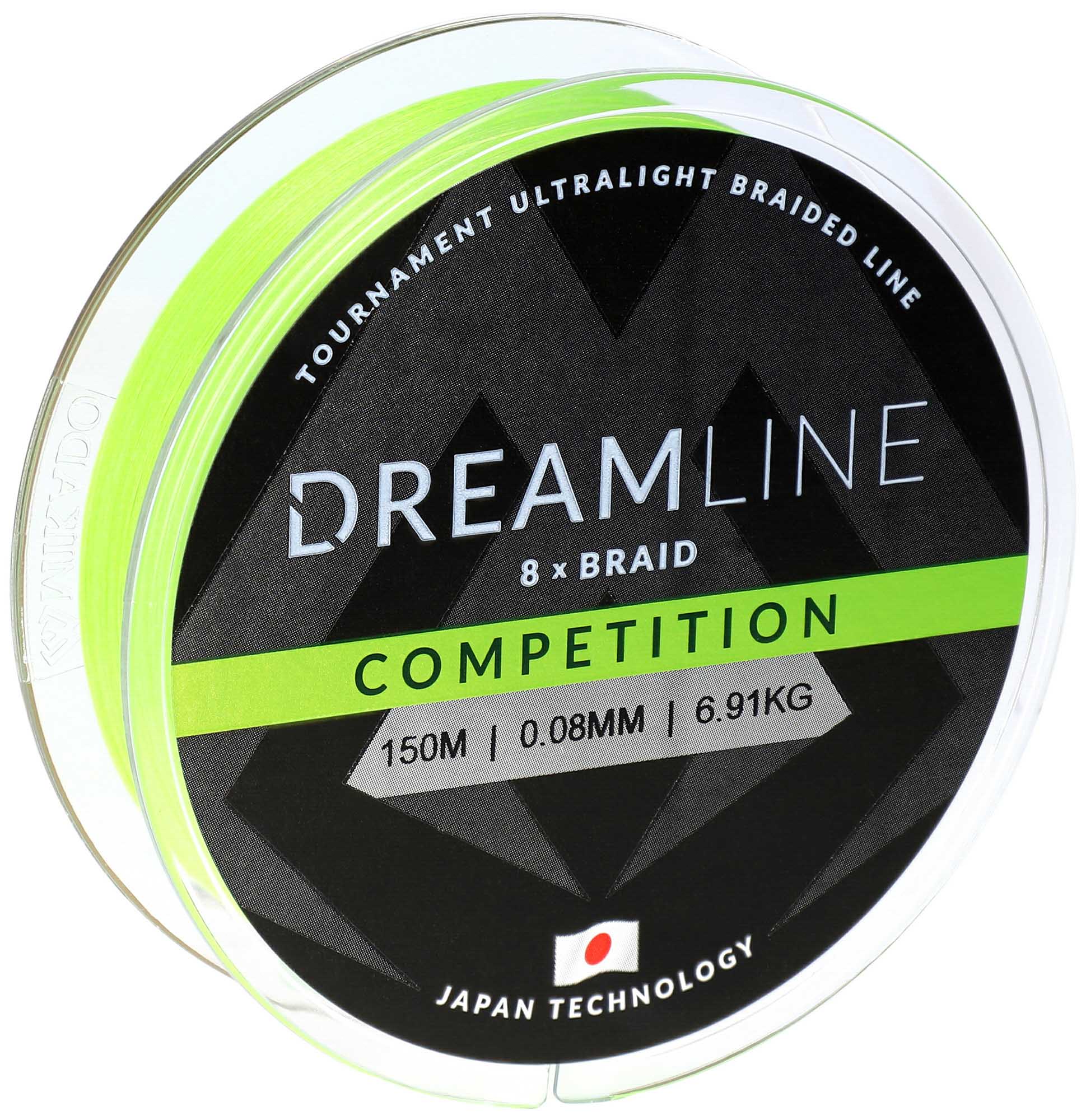 Mikado-PLECIONKA-DREAMLINE-COMPETITION-0.08mm6.91kg150m-FLUO-ZIELONA-op.1szp-1