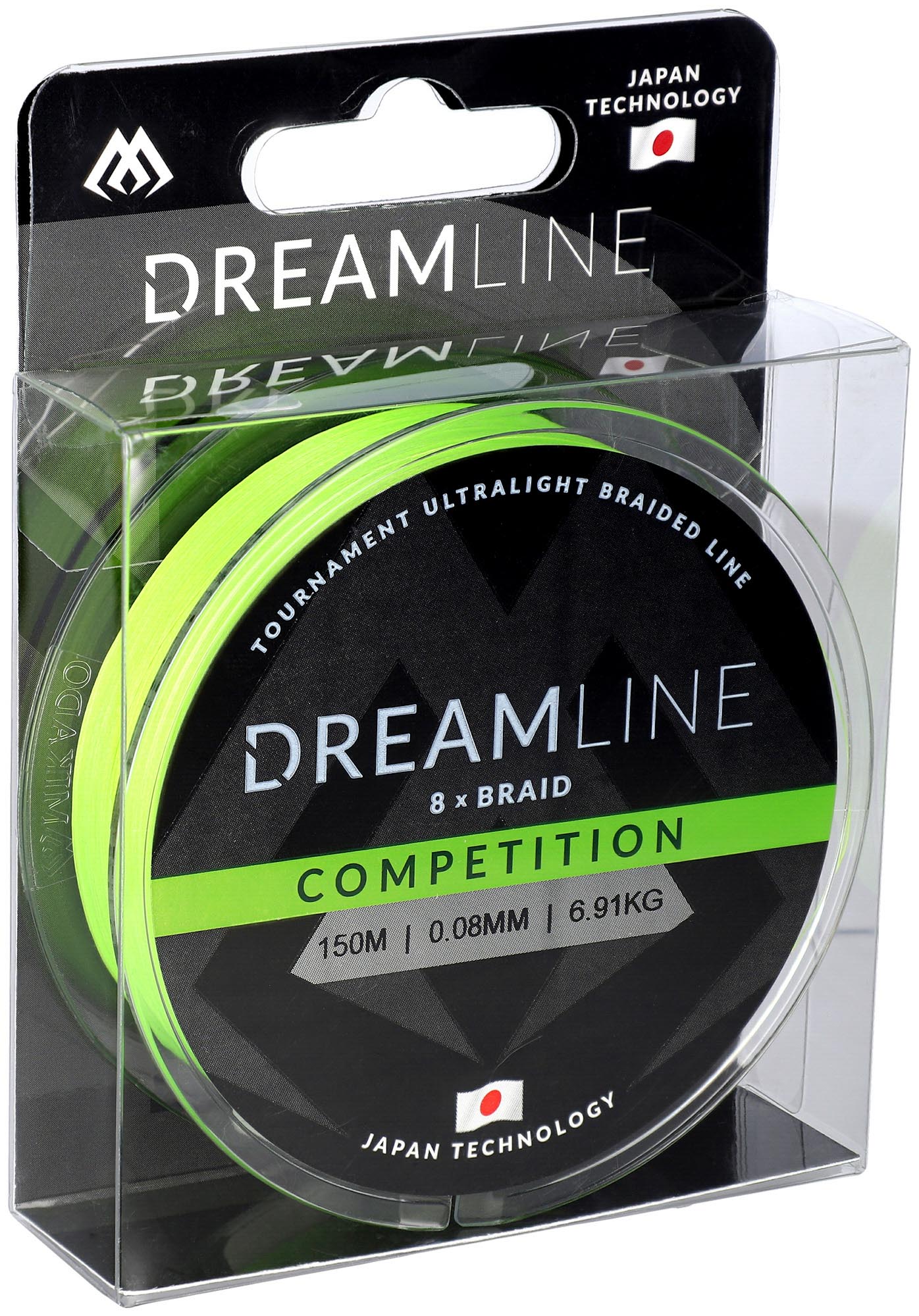 Mikado-PLECIONKA-DREAMLINE-COMPETITION-0.08mm6.91kg150m-FLUO-ZIELONA-op.1szp-2