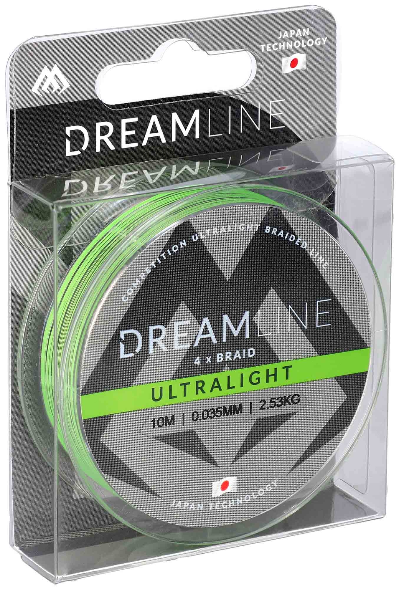 Mikado-PLECIONKA-DREAMLINE-ULTRALIGHT-0.035mm2.53kg10m-FLUO-ZIELONA-op.1szp-2