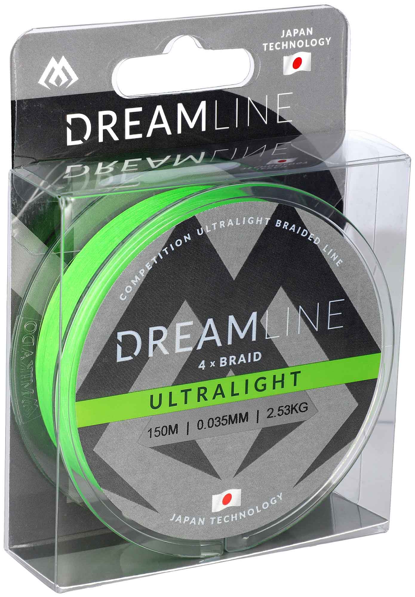 Mikado-PLECIONKA-DREAMLINE-ULTRALIGHT-0.035mm2.53kg150m-FLUO-ZIELONA-op.1szp-2