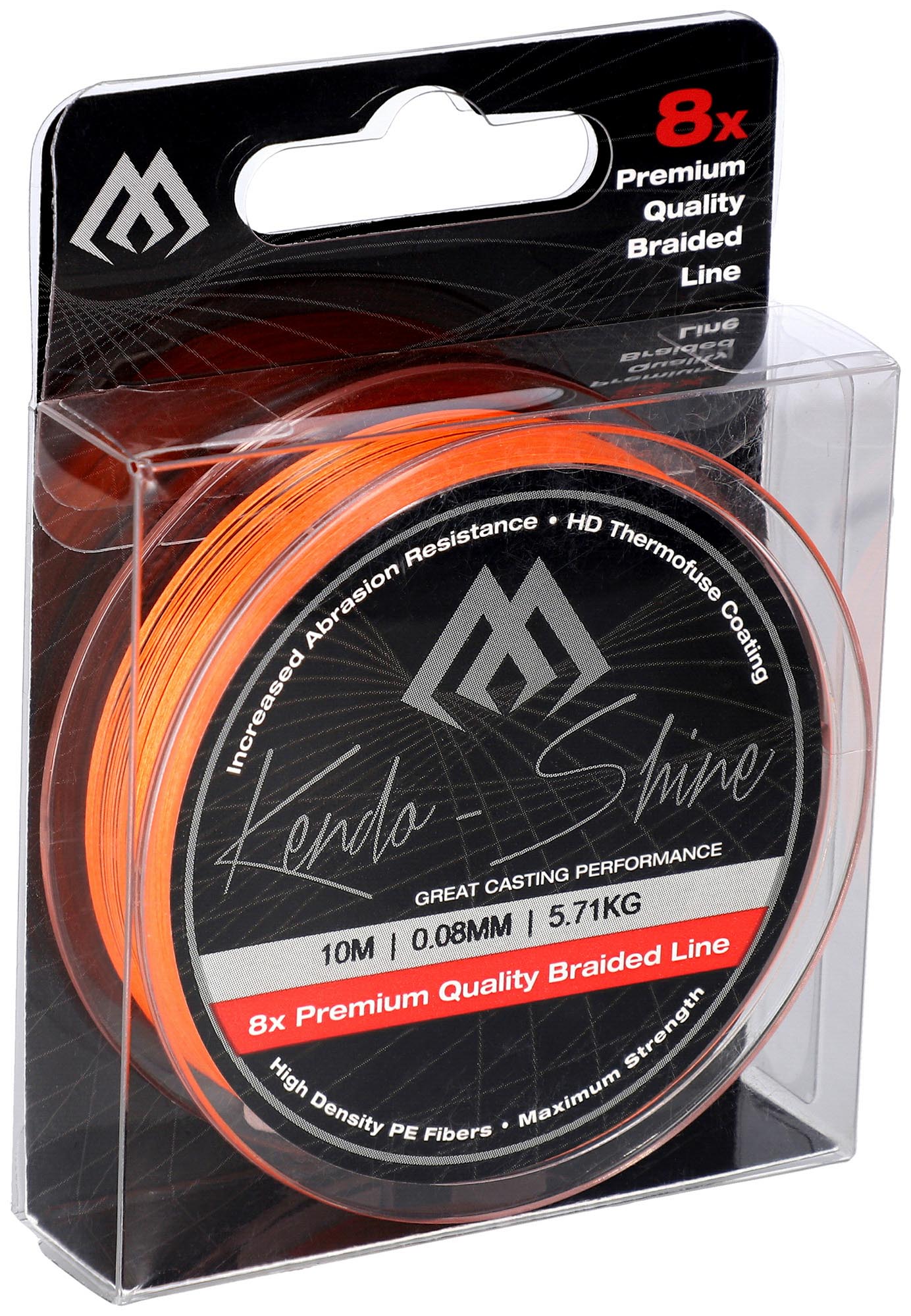 Mikado-PLECIONKA-KENDO-SHINE-0.08mm5.71kg10m-FLUO-POMARANCZOWA-op.1szp-2