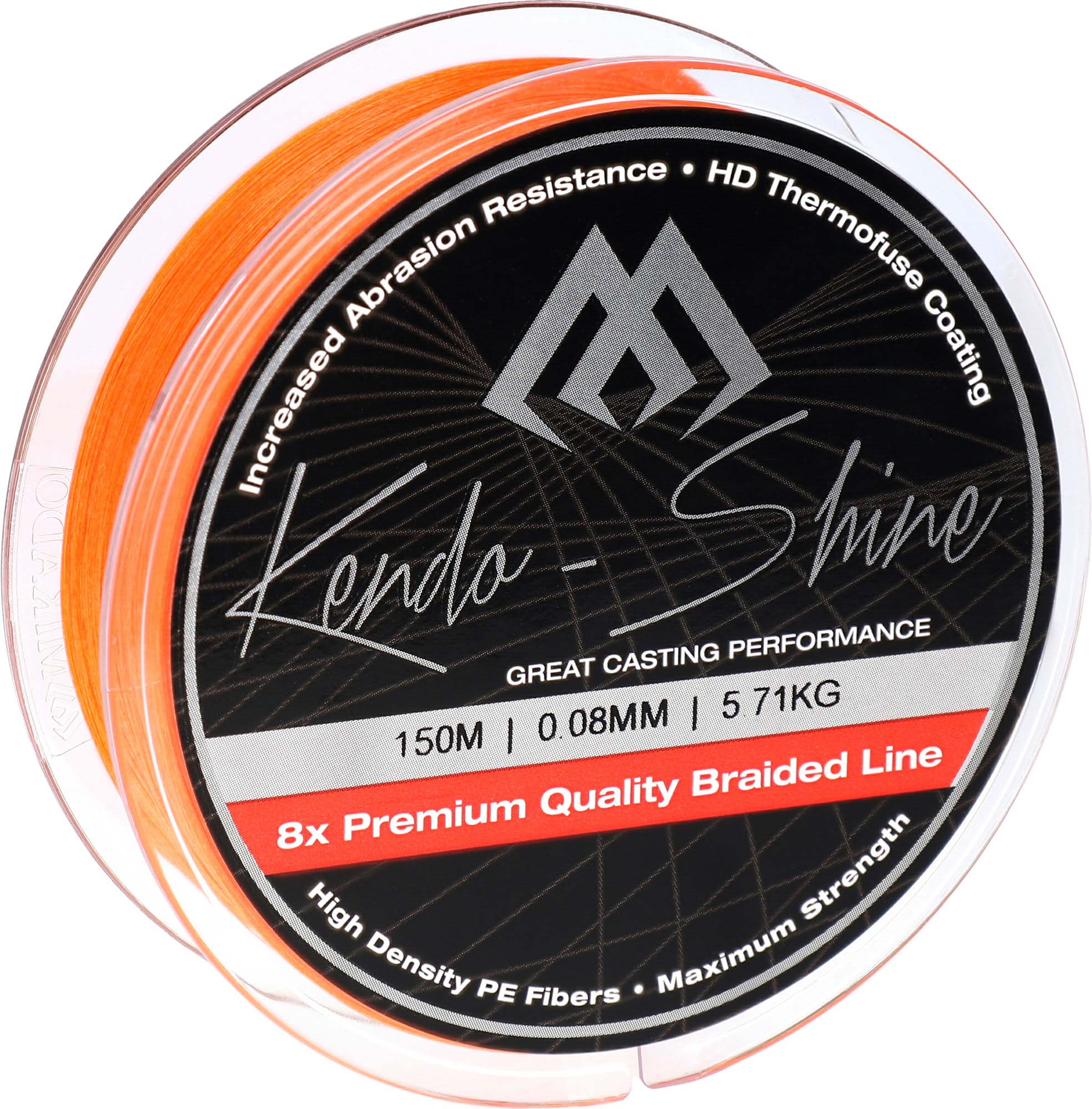 Mikado-PLECIONKA-KENDO-SHINE-0.08mm5.71kg150m-FLUO-POMARANCZOWA-op.1szp-1