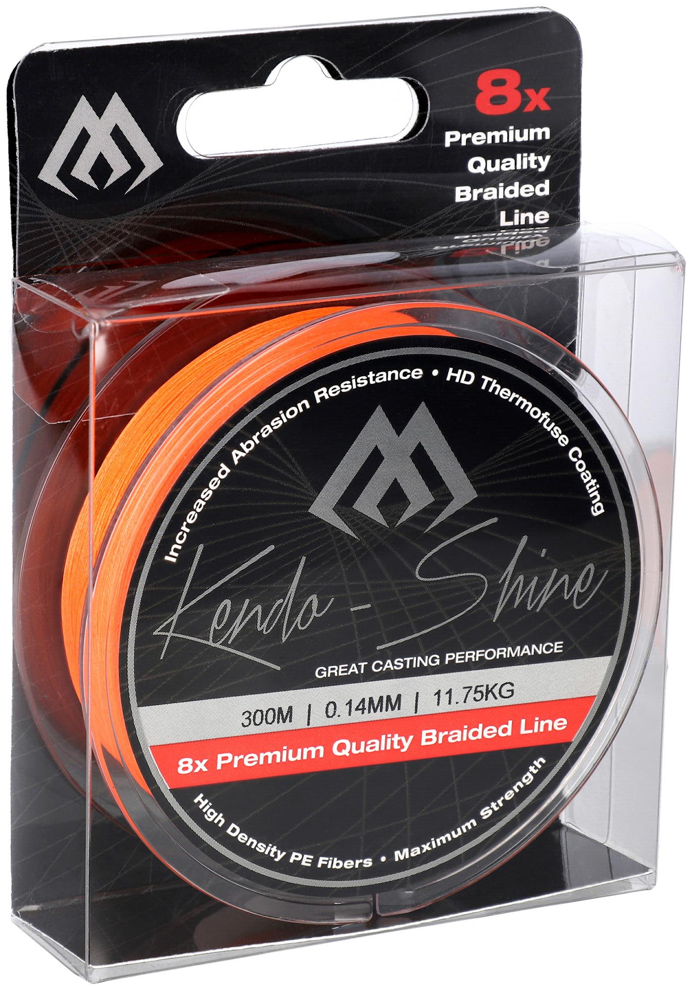 Mikado-PLECIONKA-KENDO-SHINE-0.20mm19.86kg300m-FLUO-POMARANCZOWA-op.1szp-2