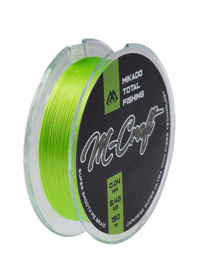 Mikado-PLECIONKA-M-Craft-Braid-0.03mm1.83kg150m-FLUO-op.1szp-1