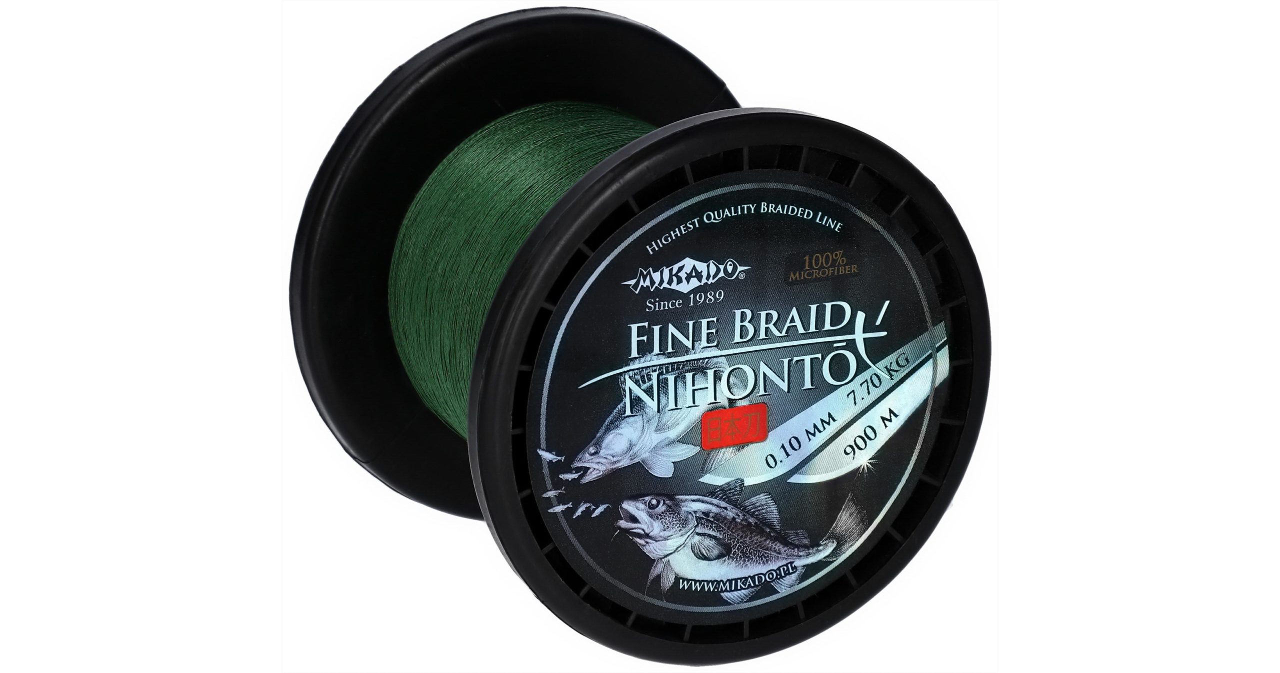 Mikado – PLECIONKA – NIHONTO FINE BRAID – 0.06mm/3.25kg/900m – ZIELONA – op.1szp.