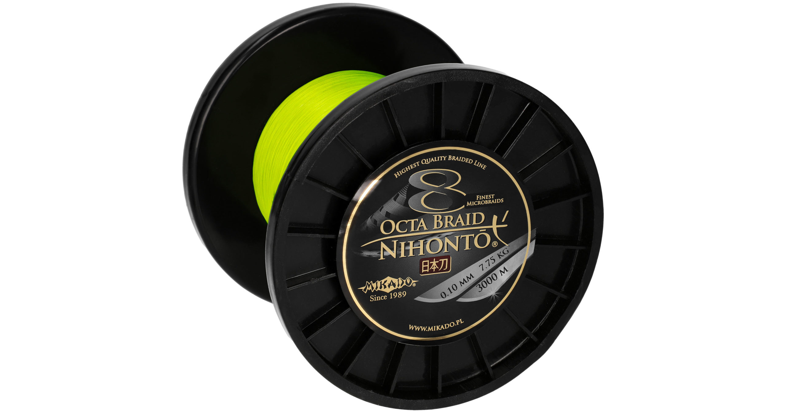 Mikado – PLECIONKA – NIHONTO OCTA BRAID – 0.08mm/5.15kg/2100m – FLUO – op.1szp.