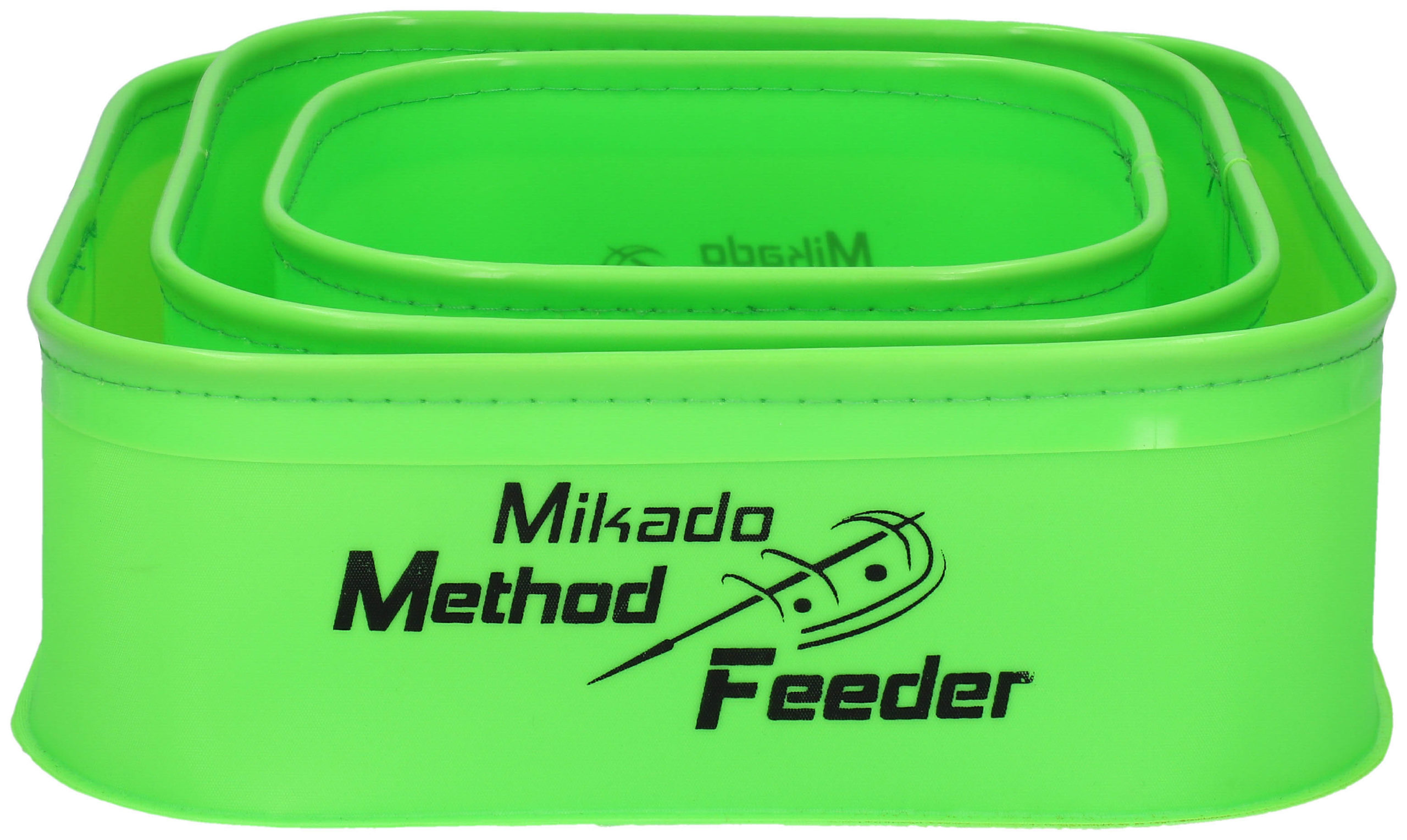 Mikado – POJEMNIK EVA – METHOD FEEDER 007 ZESTAW – (18x18x8cm)1szt.+(22x22x8cm)1szt.+(26x26x8cm)1szt. – op.1k