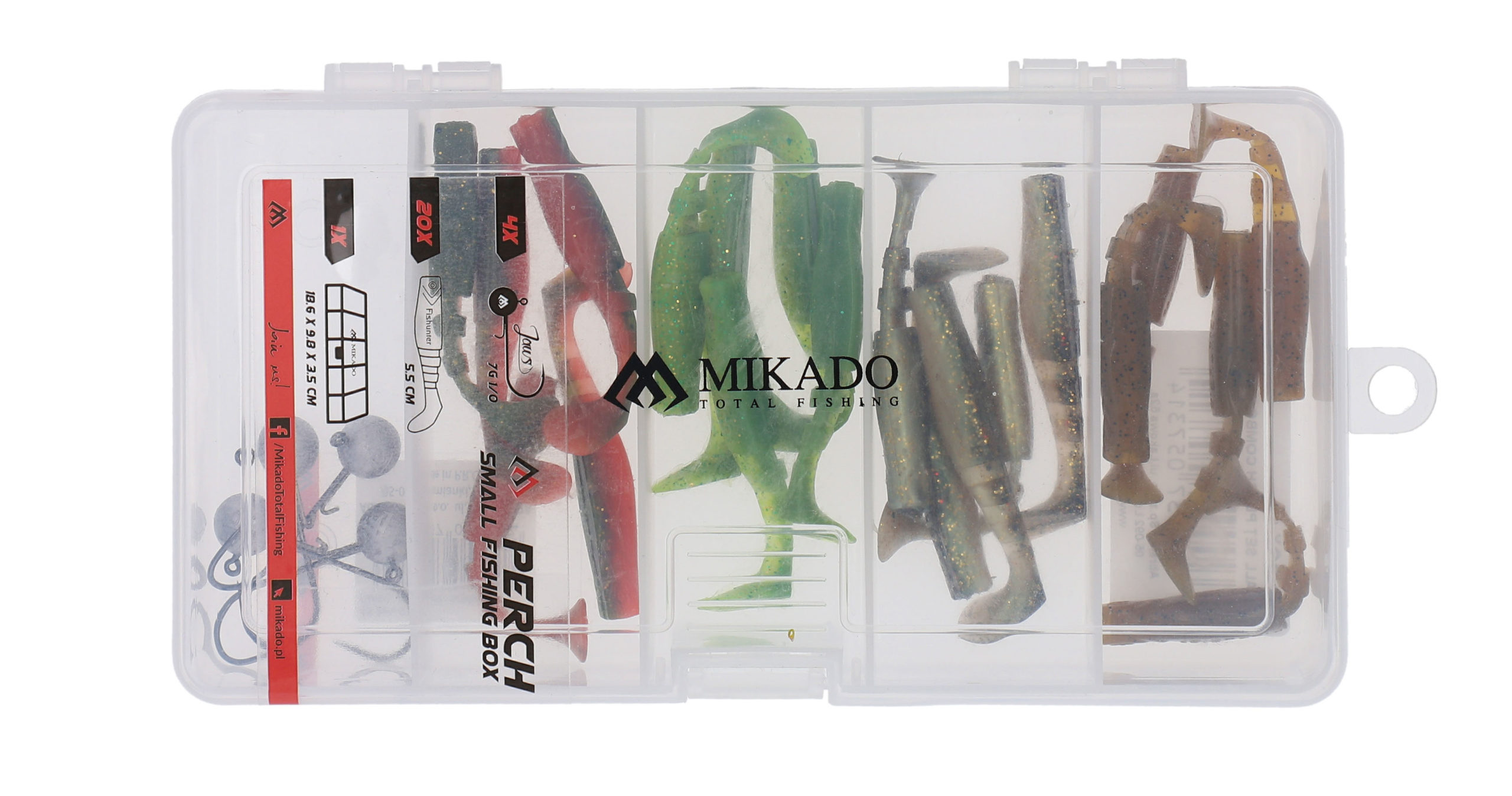 Mikado – SMALL SET PERCH SOFT LURE KIT