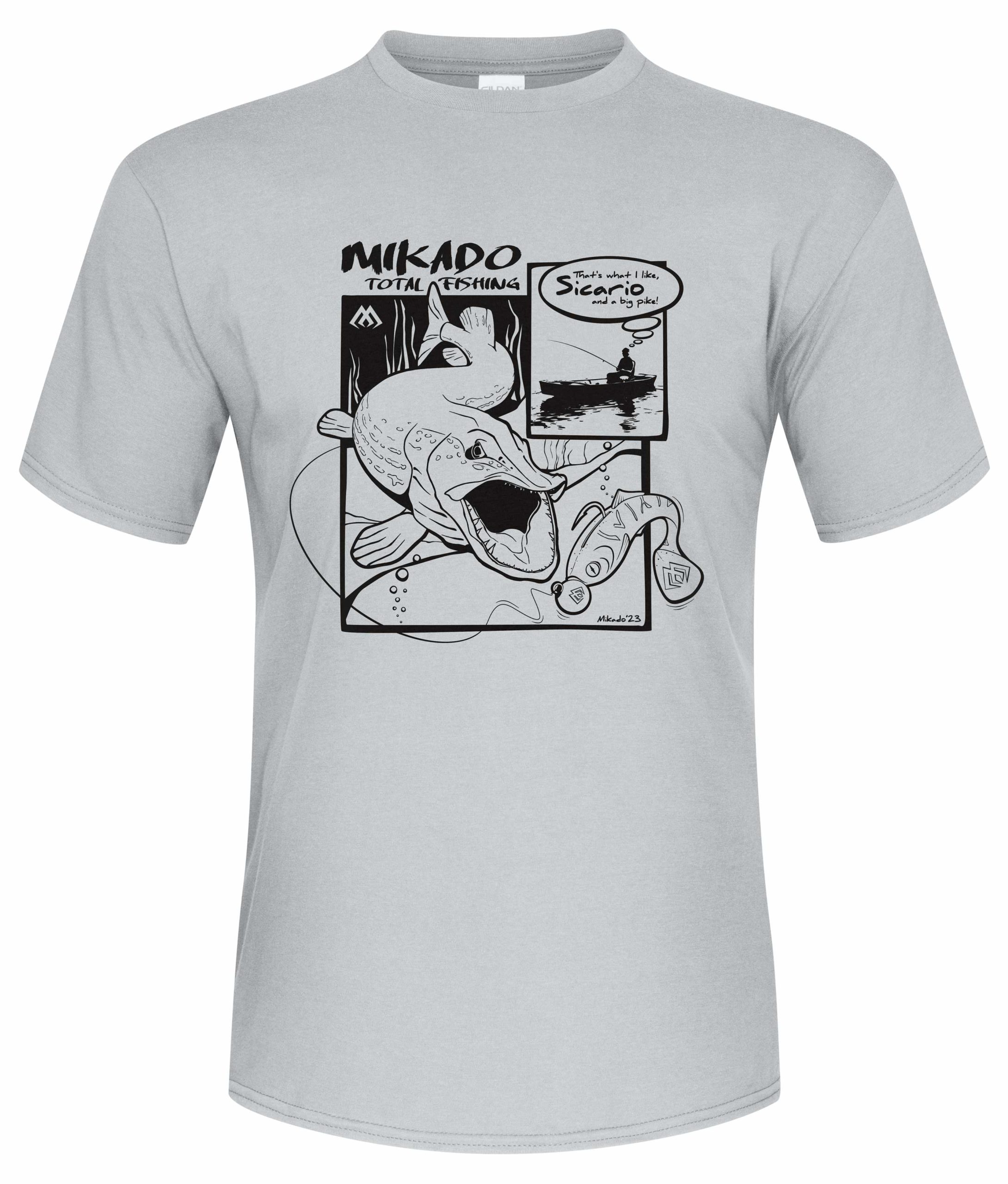 Mikado – T-SHIRT – MIKADO 2023 – rozm. L – SZCZUPAK – op.1szt.