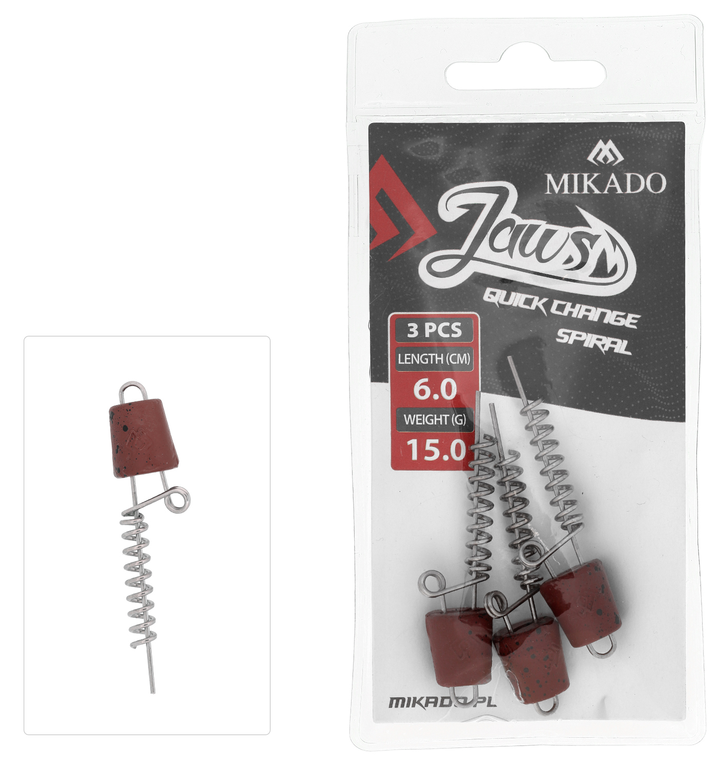 Mikado-WKRET-DO-PRZYNET-JAWS-QUICK-CHANGE-SPIRAL-15gr-6cm-op.3szt-1