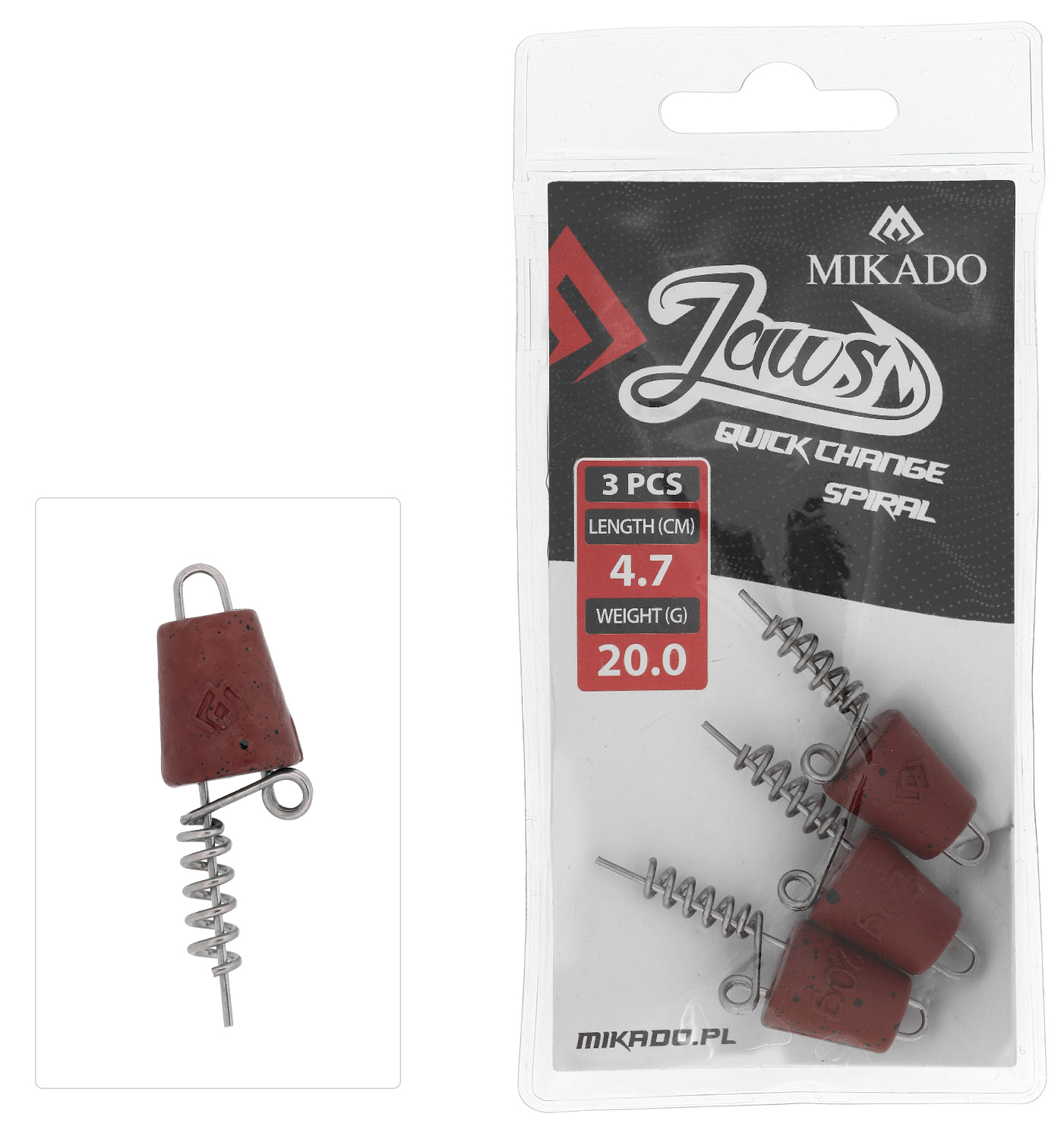 Mikado-WKRET-DO-PRZYNET-JAWS-QUICK-CHANGE-SPIRAL-20gr-4.7cm-op.3szt-1