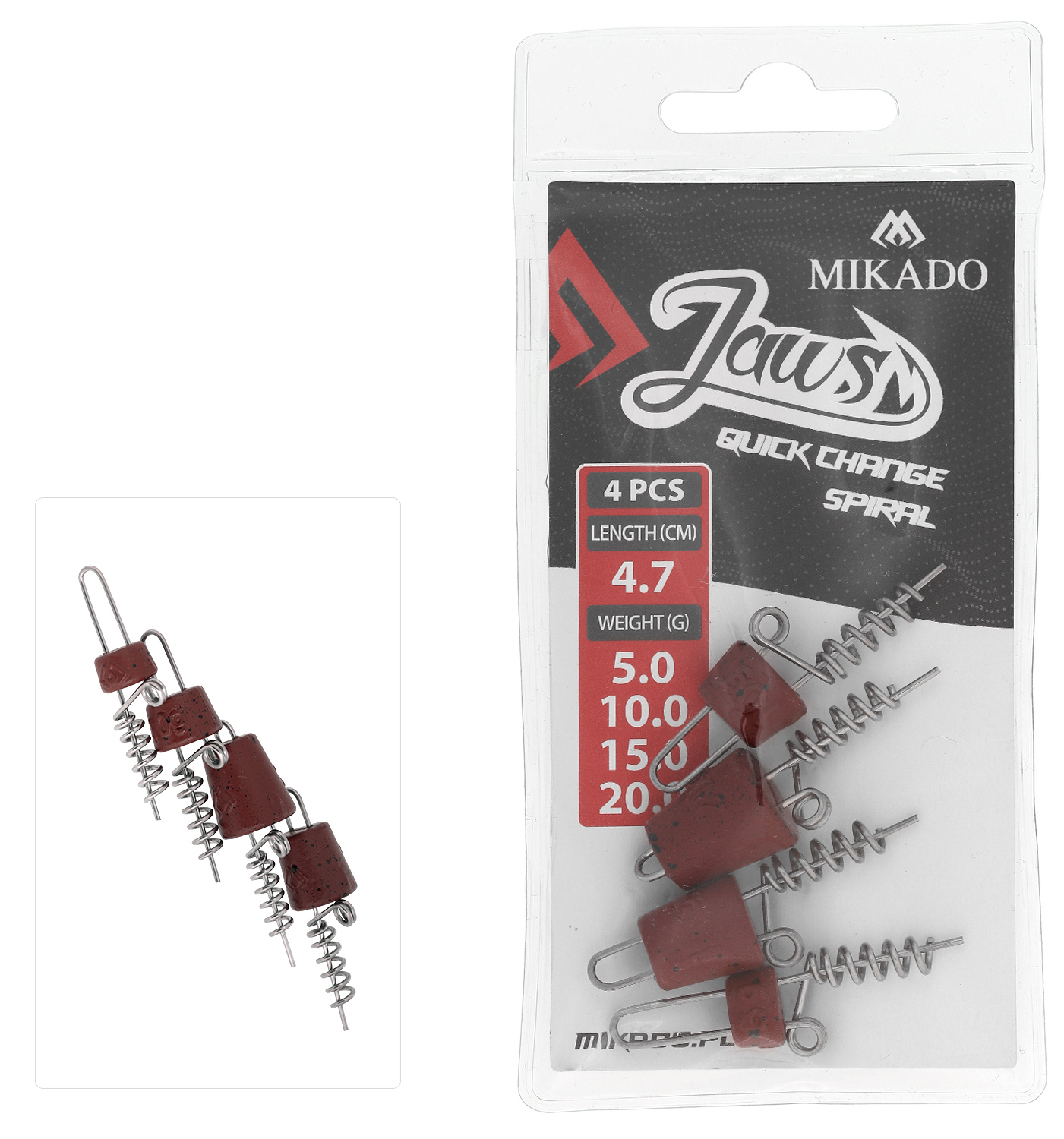 Mikado-WKRET-DO-PRZYNET-JAWS-QUICK-CHANGE-SPIRAL-MIX-4.7cm-op.4szt-1