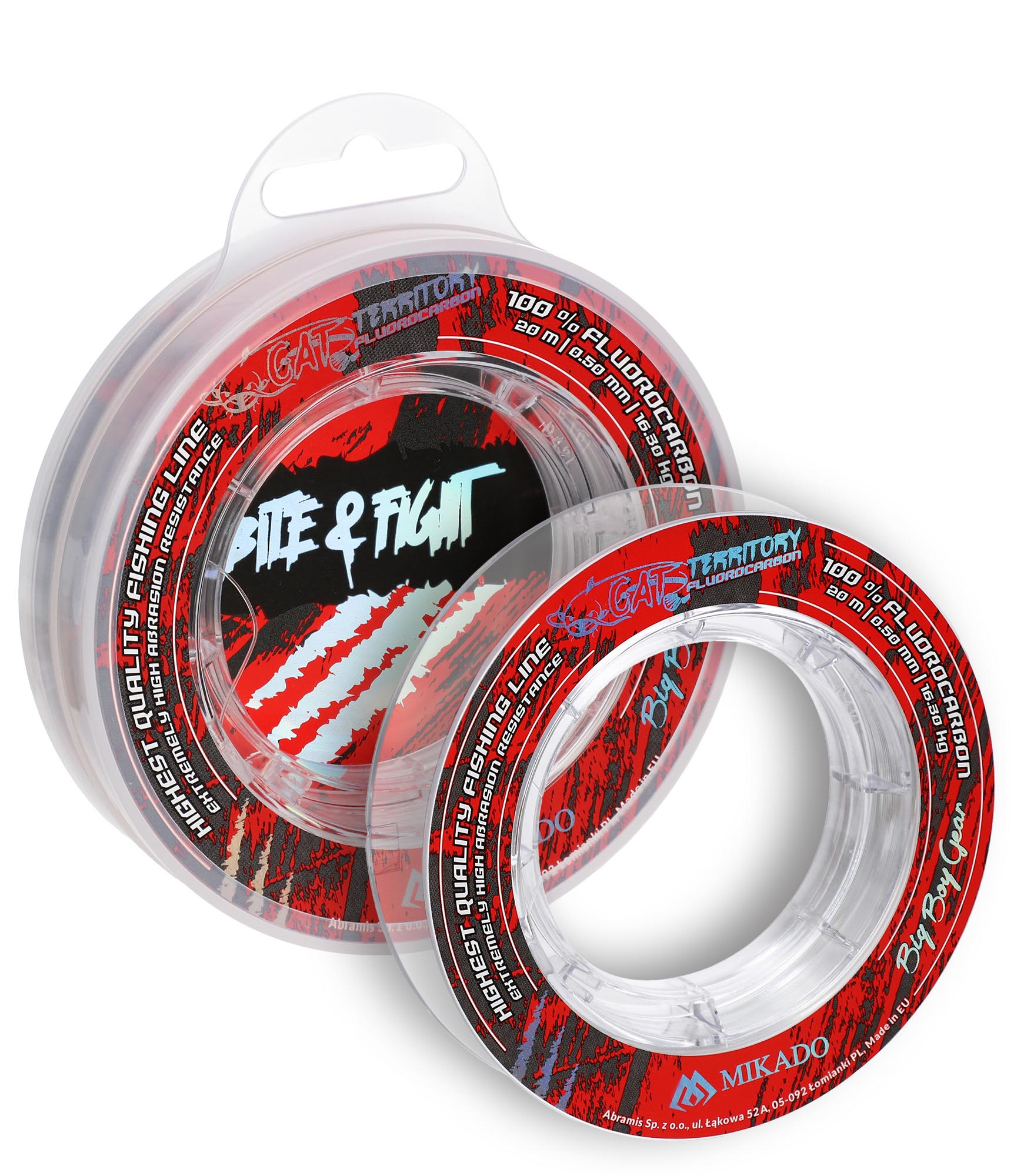 Mikado-ZYLKA-FLUOROCARBON-CAT-TERRITORY-0.50mm16.30kg20m-op.1szp