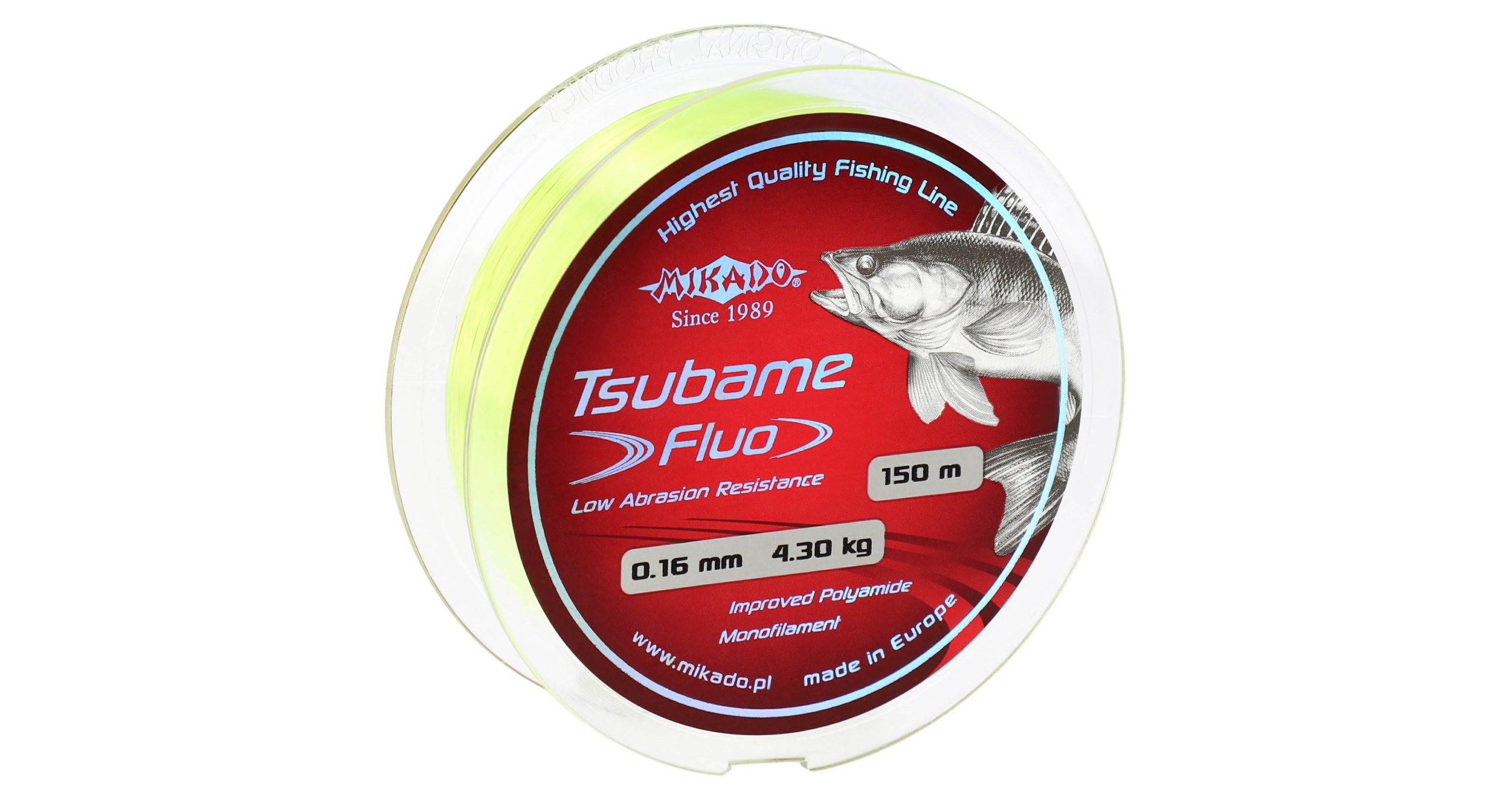 Mikado-ZYLKA-TSUBAME-FLUO-0.16mm4.30kg150m-op.1szp-1-scaled