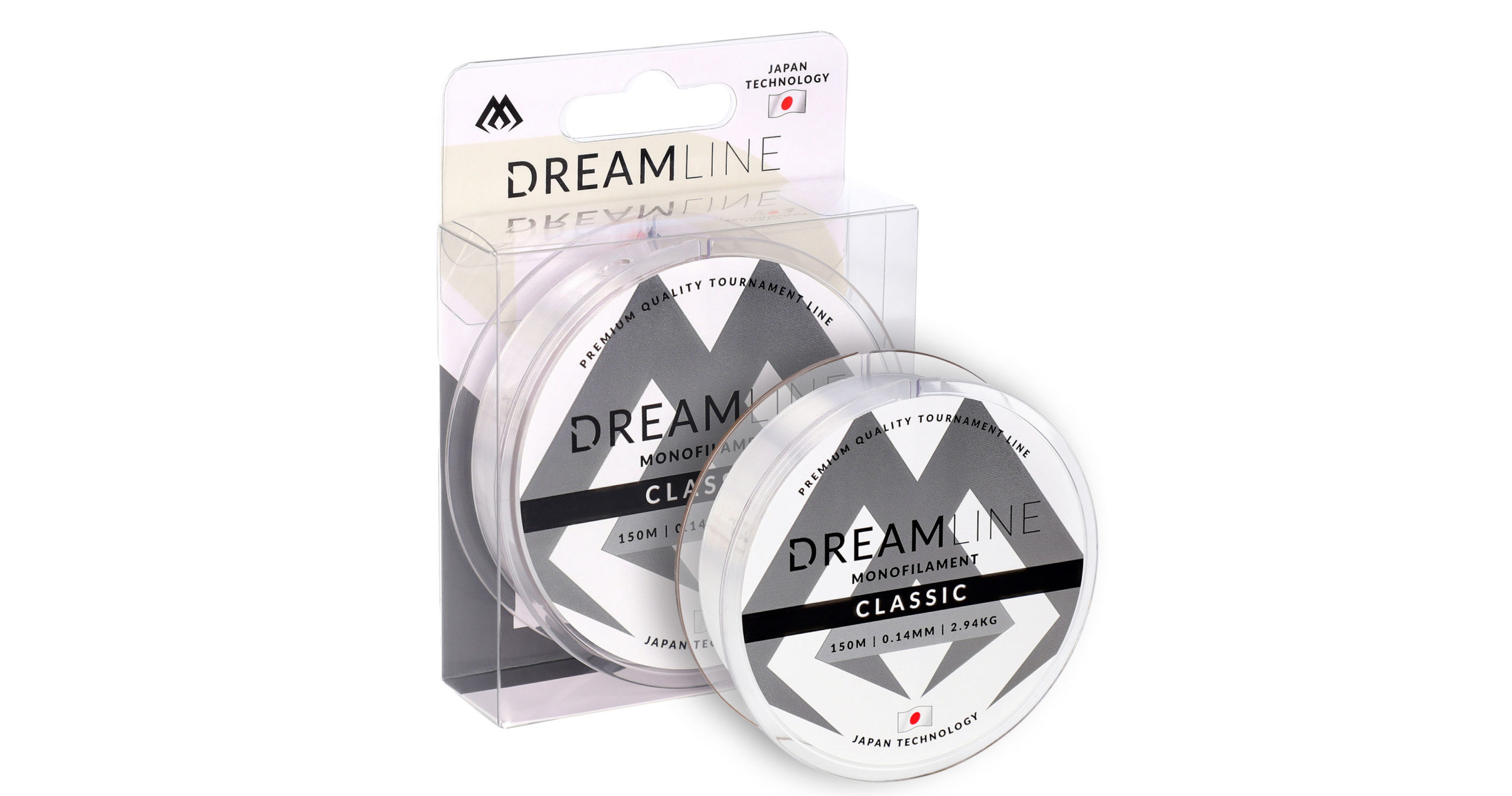 Mikado – ŻYŁKA – DREAMLINE CLASSIC – 0.18mm/4.43kg/150m – TRANSPARENTNA – op.1szp.