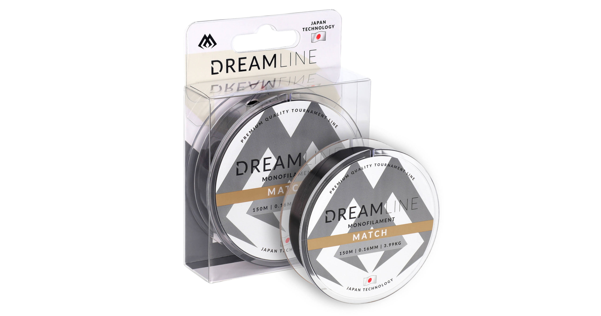 Mikado – ŻYŁKA – DREAMLINE MATCH – 0.22mm/6.27kg/150m – CZARNA – op.1szp.