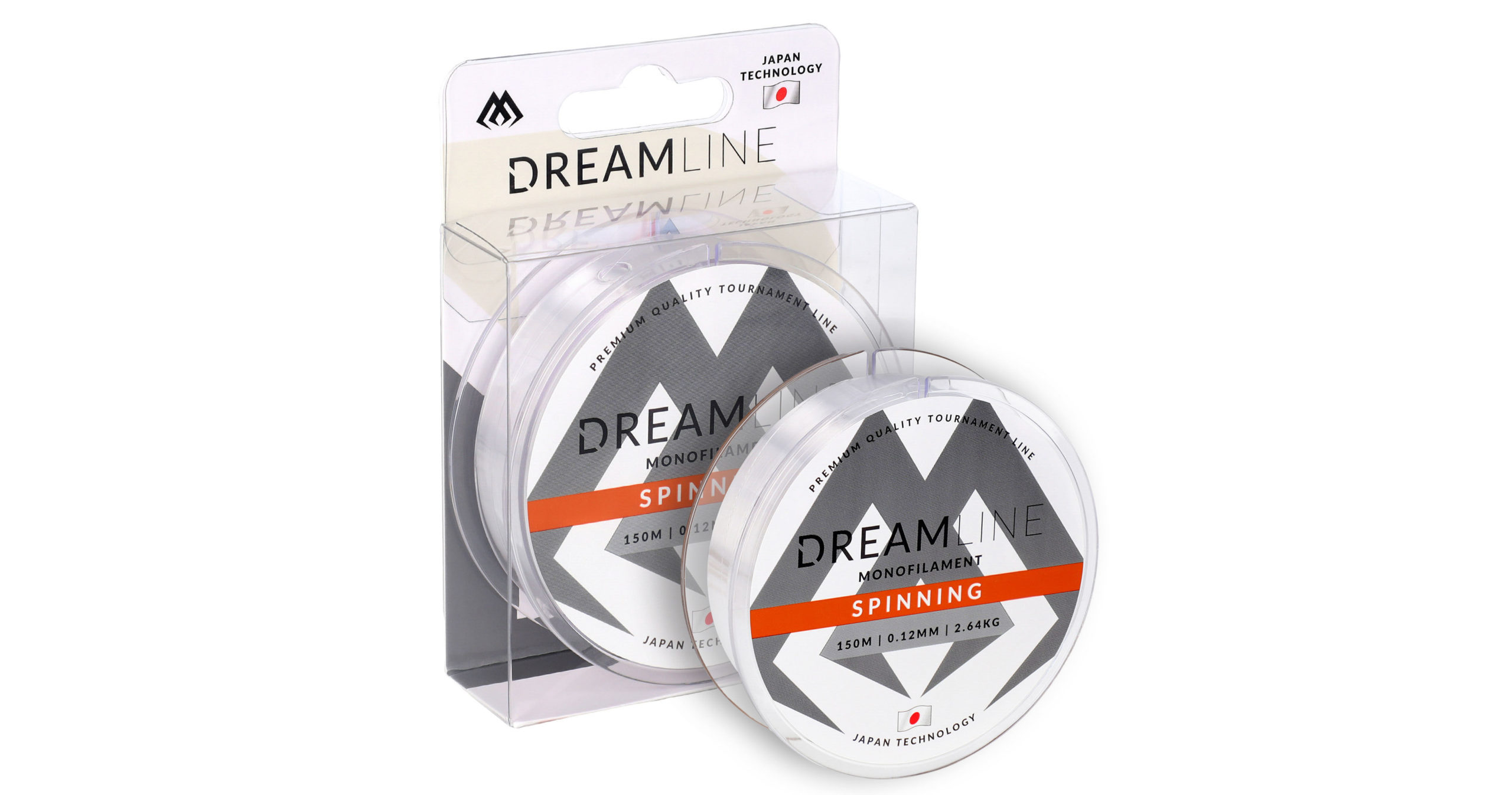 Mikado – ŻYŁKA – DREAMLINE SPINNING – 0.12mm/2.64kg/150m – TRANSPARENTNA – op.1szp.