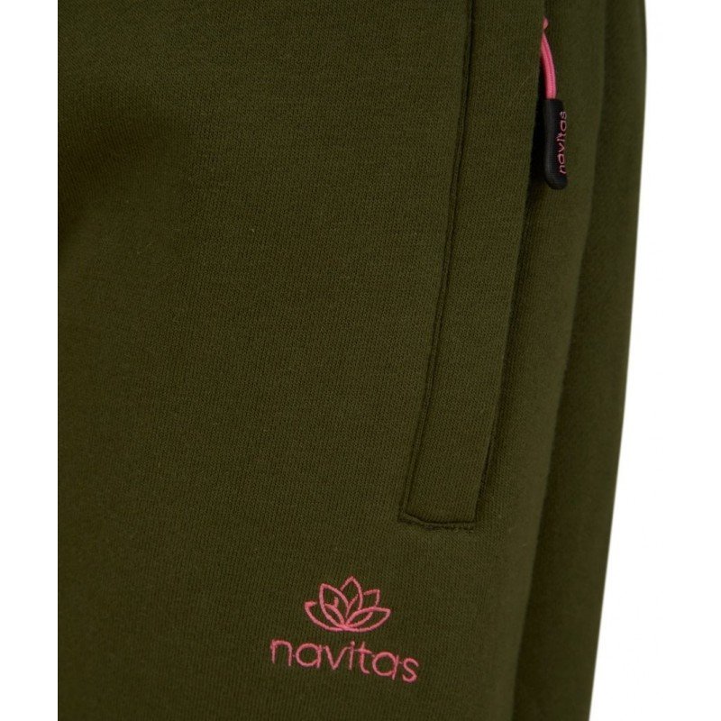 Navitas-Spodnie-Womens-Sherpa-Jogger-Green-L-2