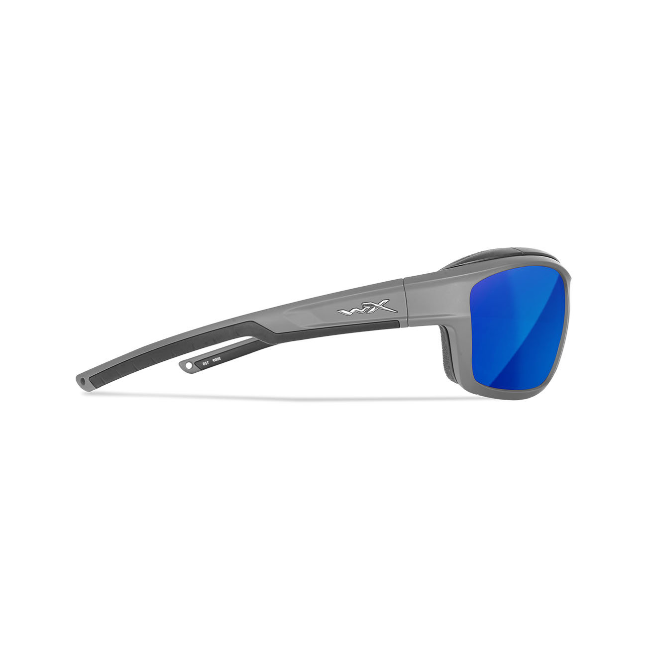 OZONE-Captivate-Polarized-Blue-Mirror-Matte-Grey-Frame-Okulary-Wedkarskie