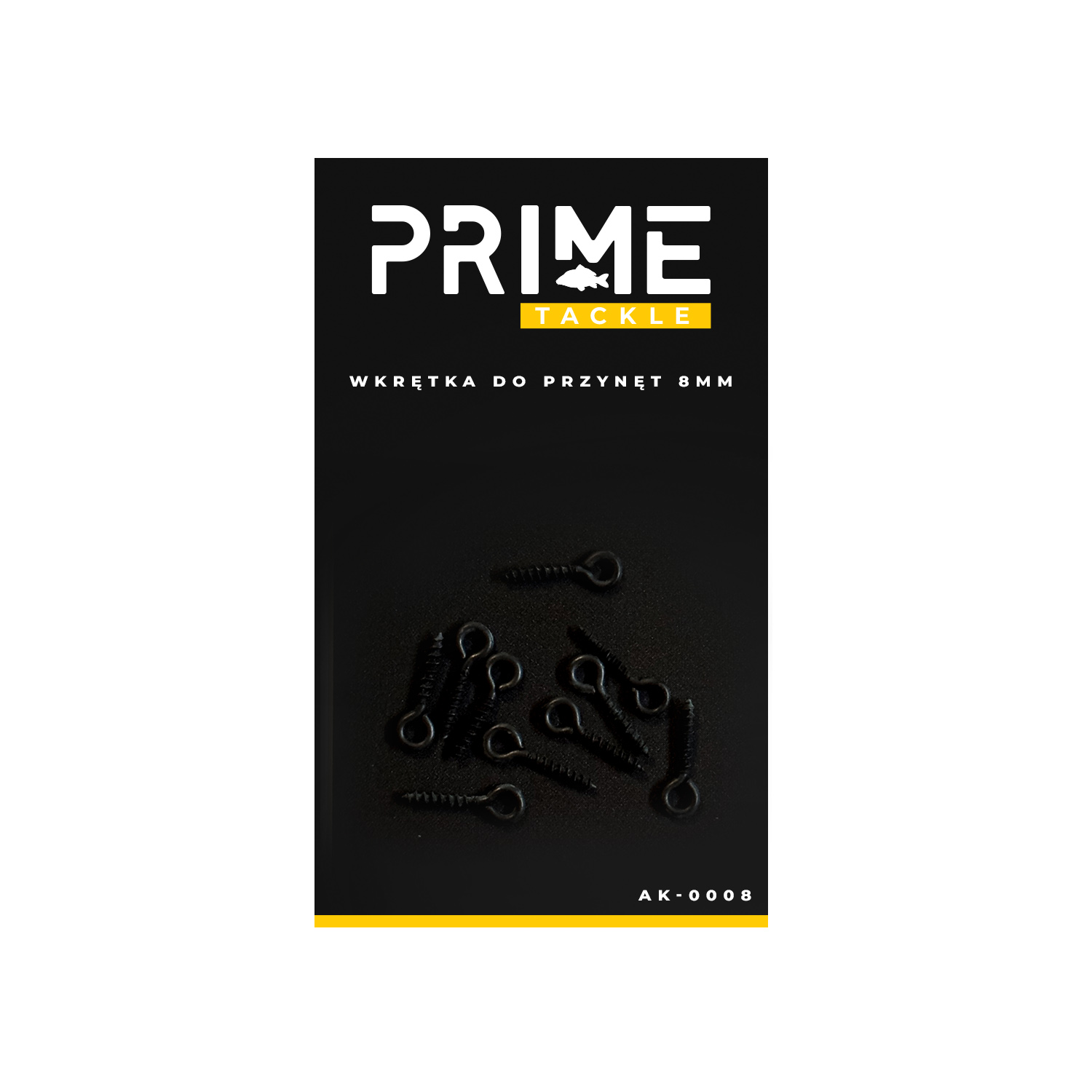 PRIME TACKLE – Wkrętka do przynęt 8 mm