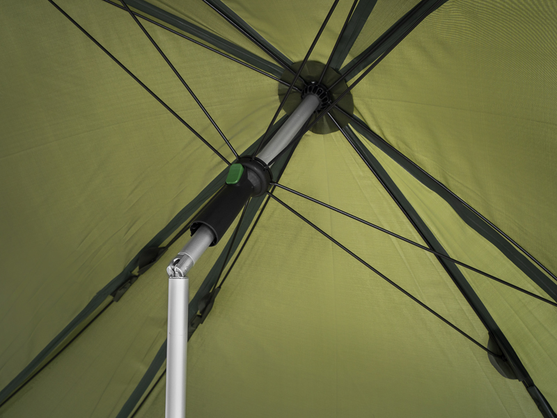 Parasol-Delphin-RAINY-250cmgreen-Sklep-wedkarski-dla-Karpiarzy-2