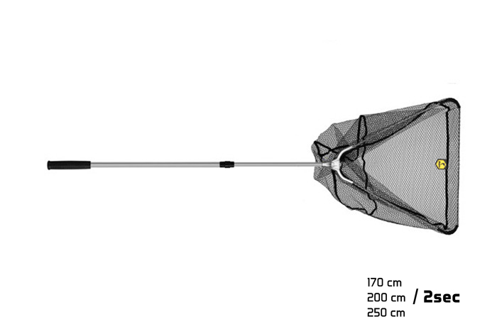 Podbierak-Delphin-metalowy-blok-podgumowana-siatka-2-sklady-60x60170cm-Sklep-wedkarski-dla-Karpiarzy-1