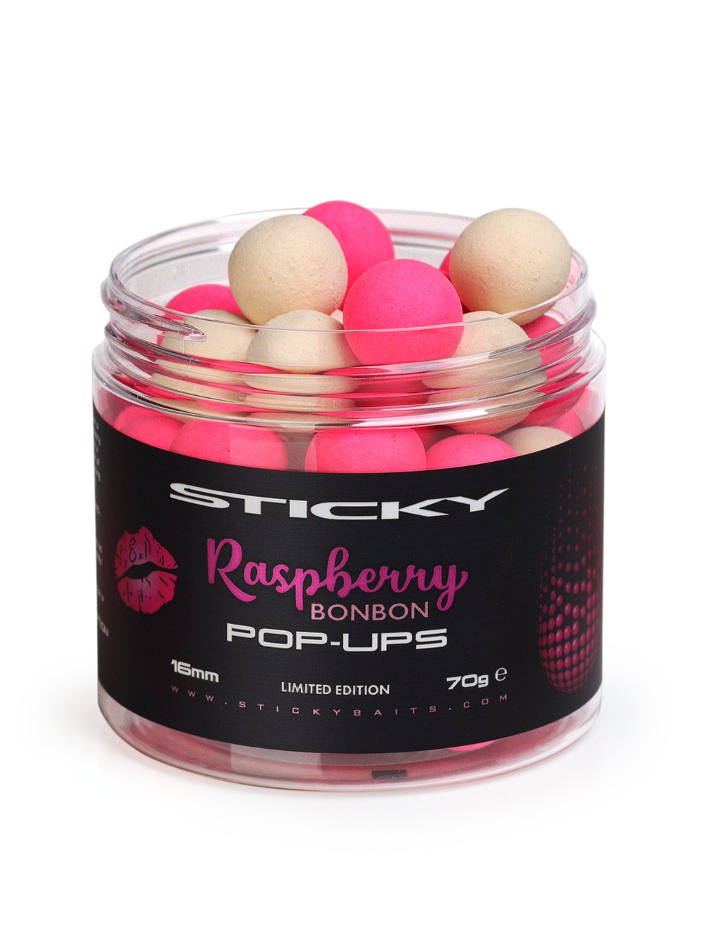 STICKY BAITS RASPBERRY BONBON POP-UPS 16mm 70g