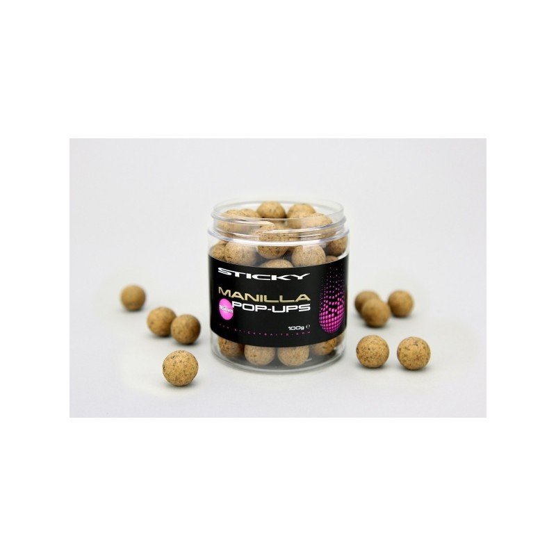 STICKY-BAITS-MANILLA-POP-UPS-12mm100g-Sklep-Karpiowy-Premium-Sticky-Baits-1