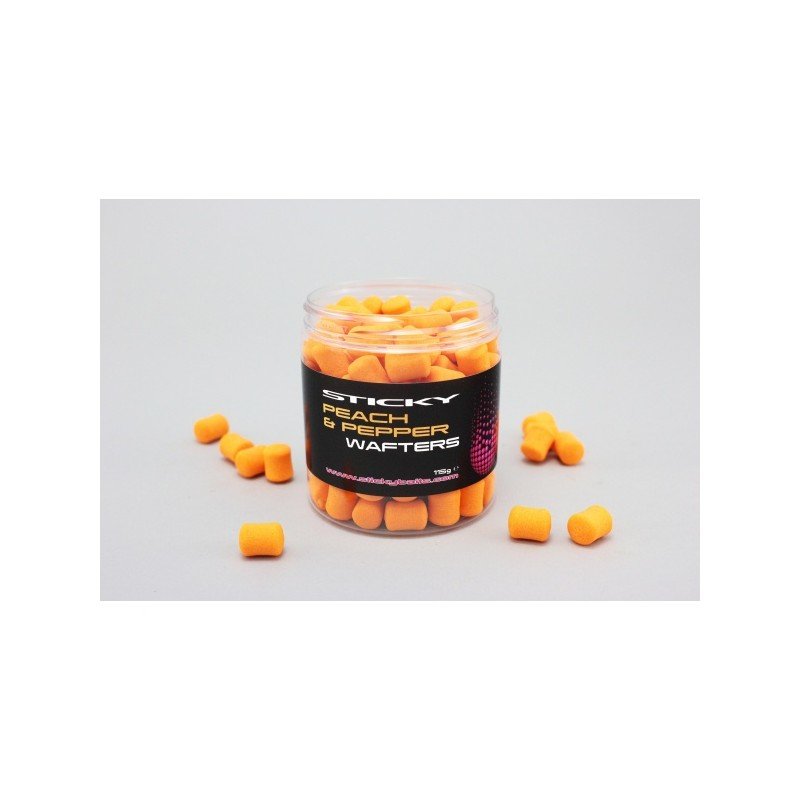 STICKY-BAITS-PEACH-PEPPER-DUMBEL-WAFTERS-100g-Sklep-Karpiowy-Premium-Sticky-Baits-1