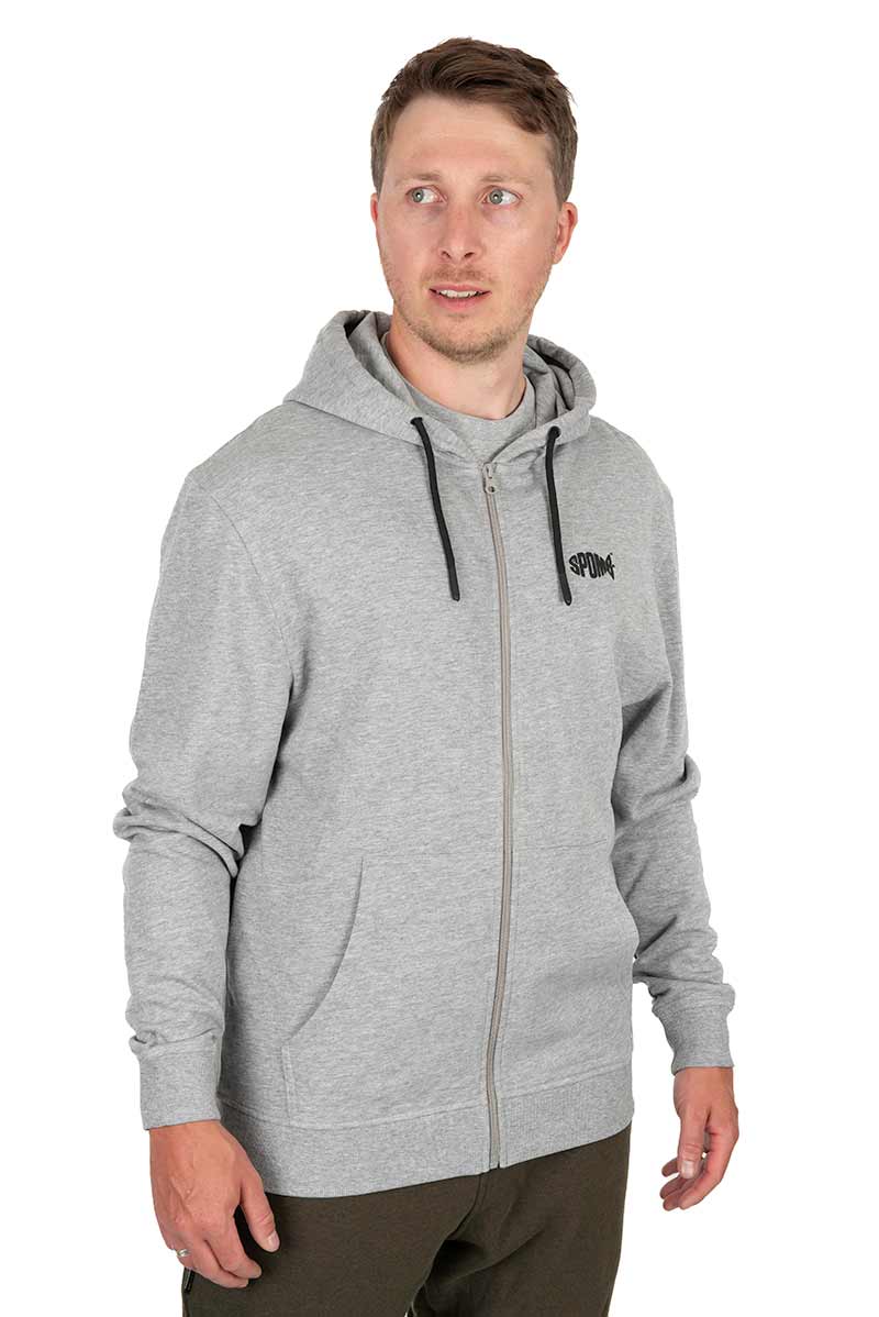 Spomb™-Grey-Zipped-Hoody-1