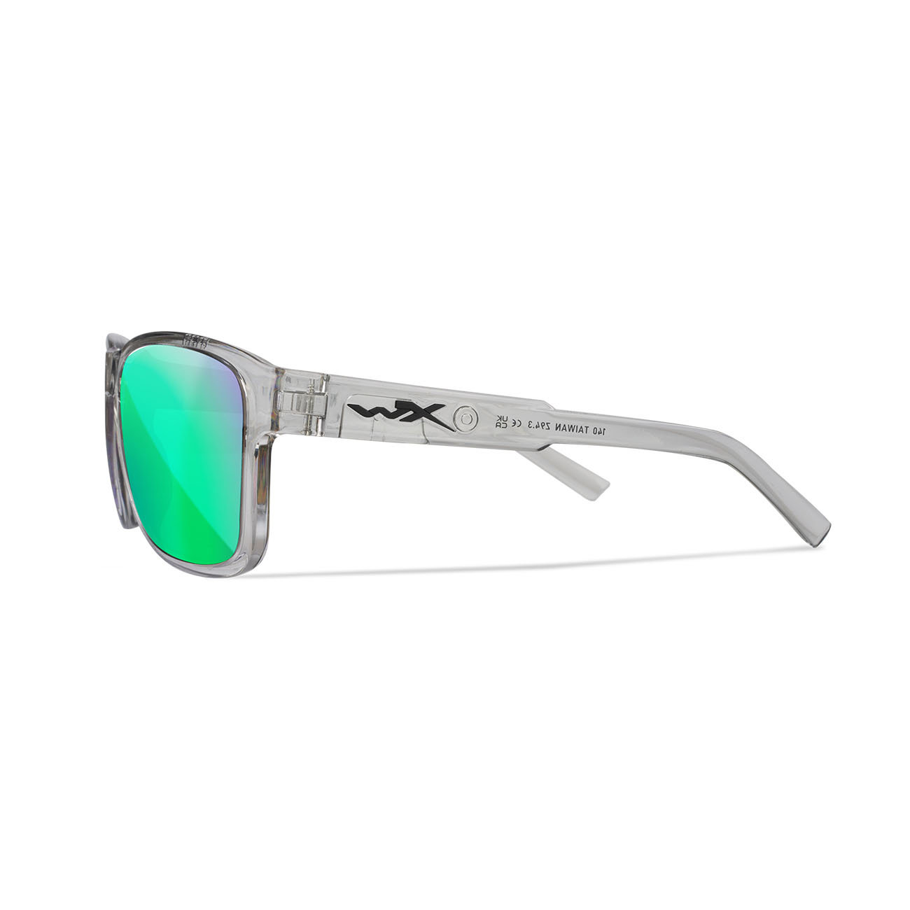 TREK-Captivate-Polarized-Green-Mirror-Amber-Gloss-Crystal-Light-Grey-Frame-Okulary-Polaryzacyjne