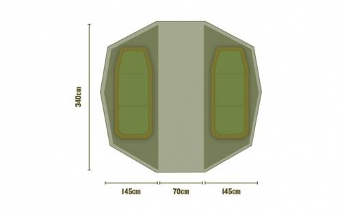 Trakker-Superdome-Bivvy-Inner-Capsule-Twin-Wewnetrzne-2-sypialnie-do-namiotu-2