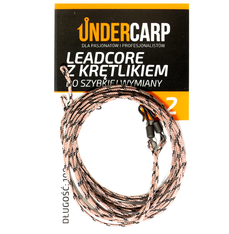 UnderCarp-Leadcore-z-kretlikiem-do-szybkiej-wymiany-45-lbs-100-cm-brazowy-Sklep-Karpiowy-Wedkarski-Premium-2