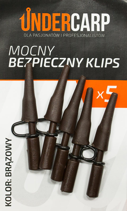 UnderCarp-Mocny-bezpieczny-klips-–-brazowy-Sklep-Karpiowy-Wedkarski-Premium-3