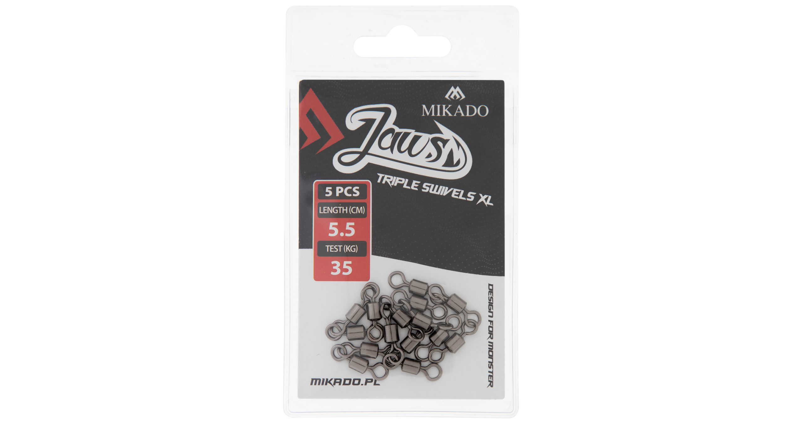 Mikado-KRETLIK-JAWS-TRIPLE-SWIVELS-XL-35kg-op.5szt-2-scaled