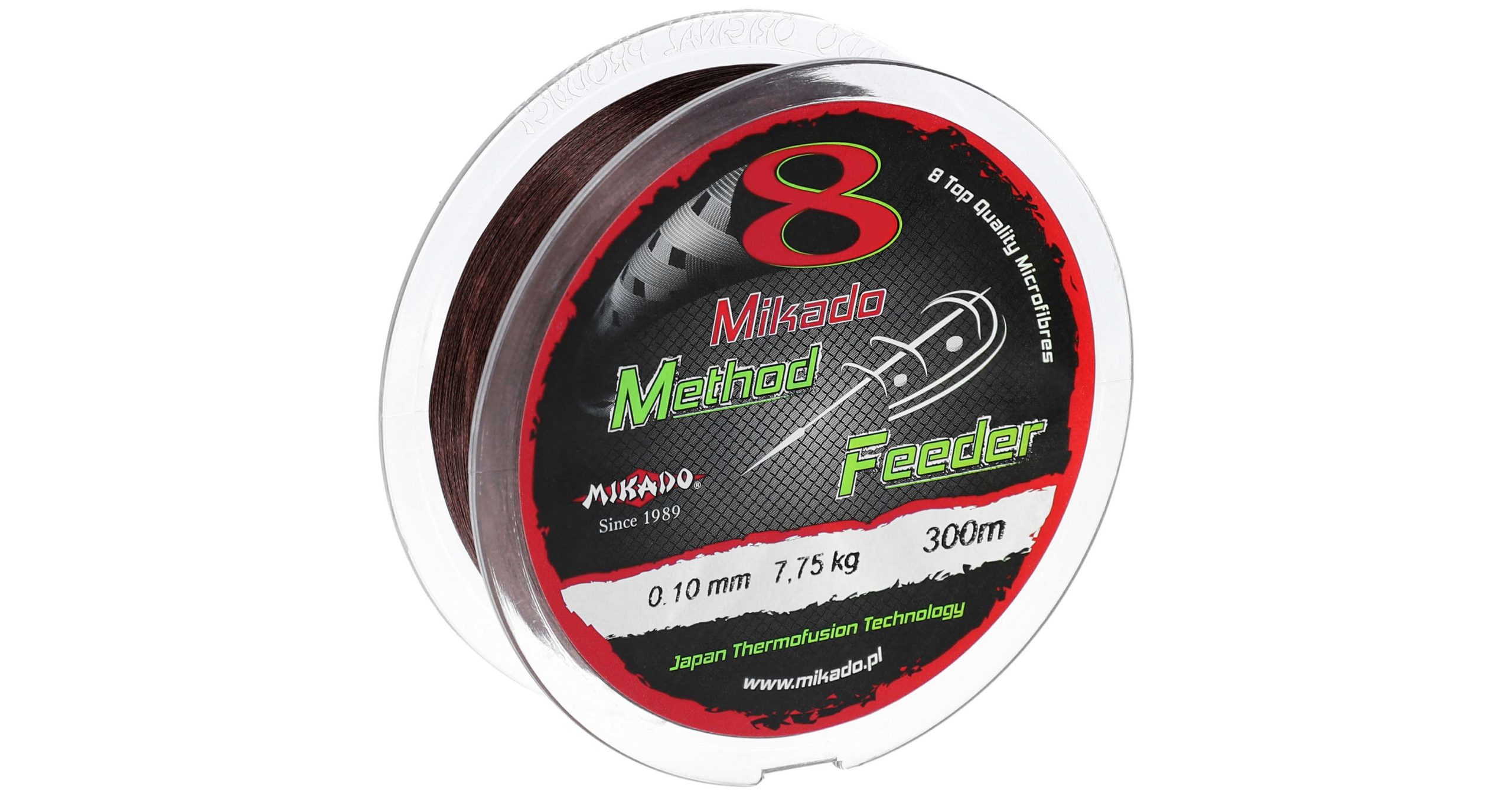 Mikado-PLECIONKA-OCTA-METHOD-FEEDER-0.08mm5.1kg300m-BRAZOWA-op.1szp-1-scaled